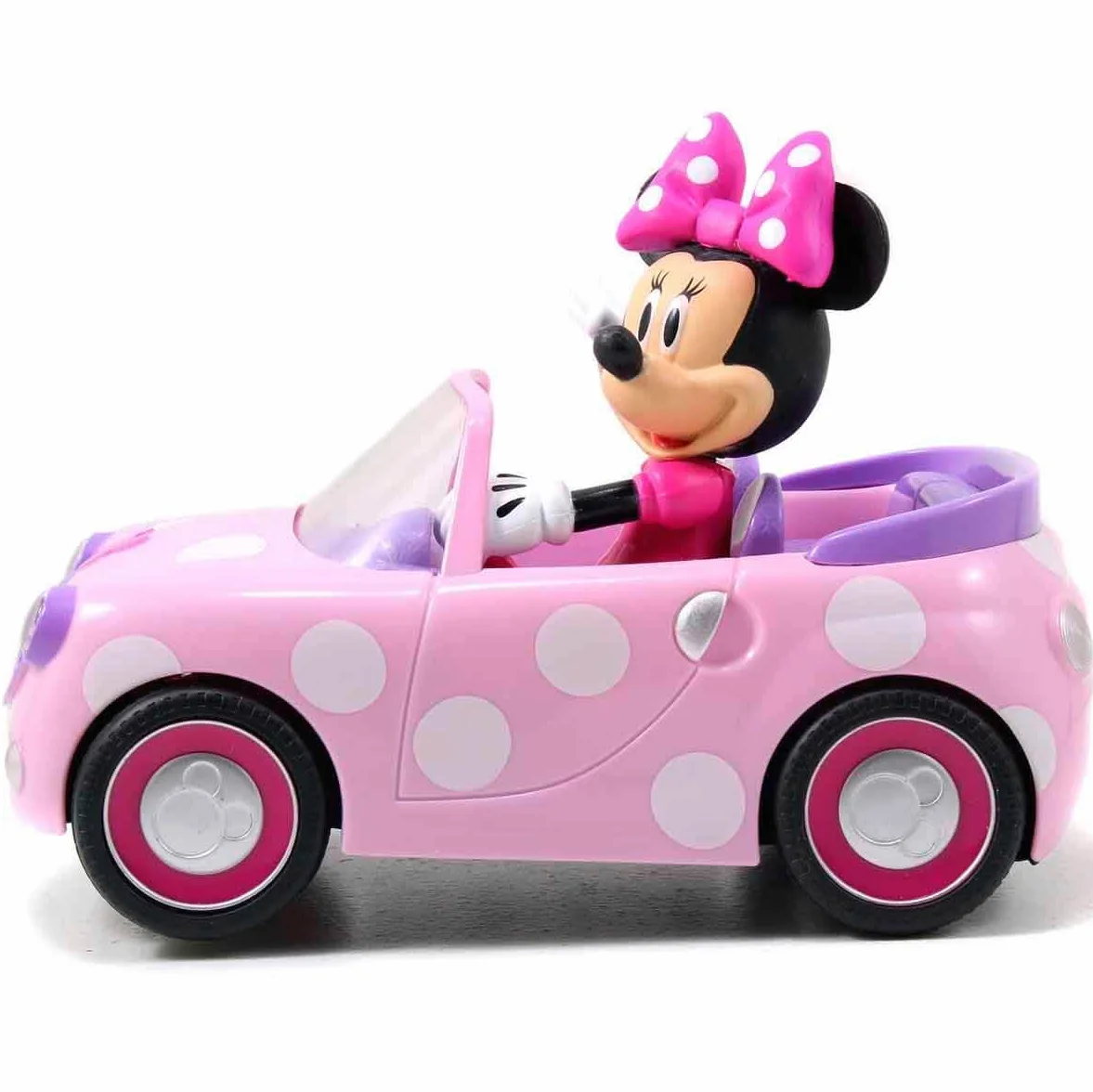 Jada Minnie Roadster pojazd radiowy, różowy, 19 cm