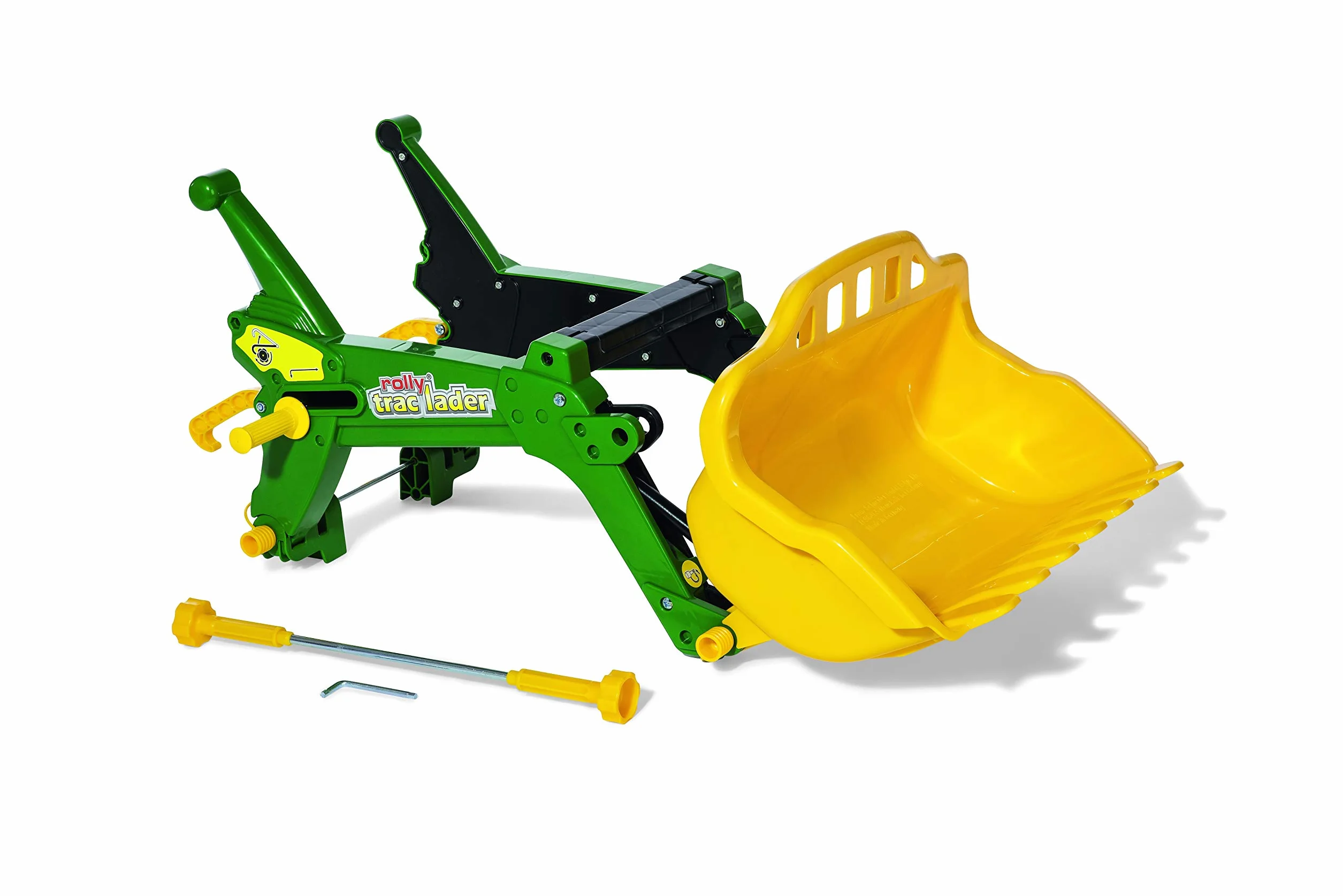 Rolly Toys RollyTrac Ładowarka Premium (ładowana od przodu zielona, dla dzieci w wieku 3-10 lat, akcesoria do traktorów dziecięcych) 408955