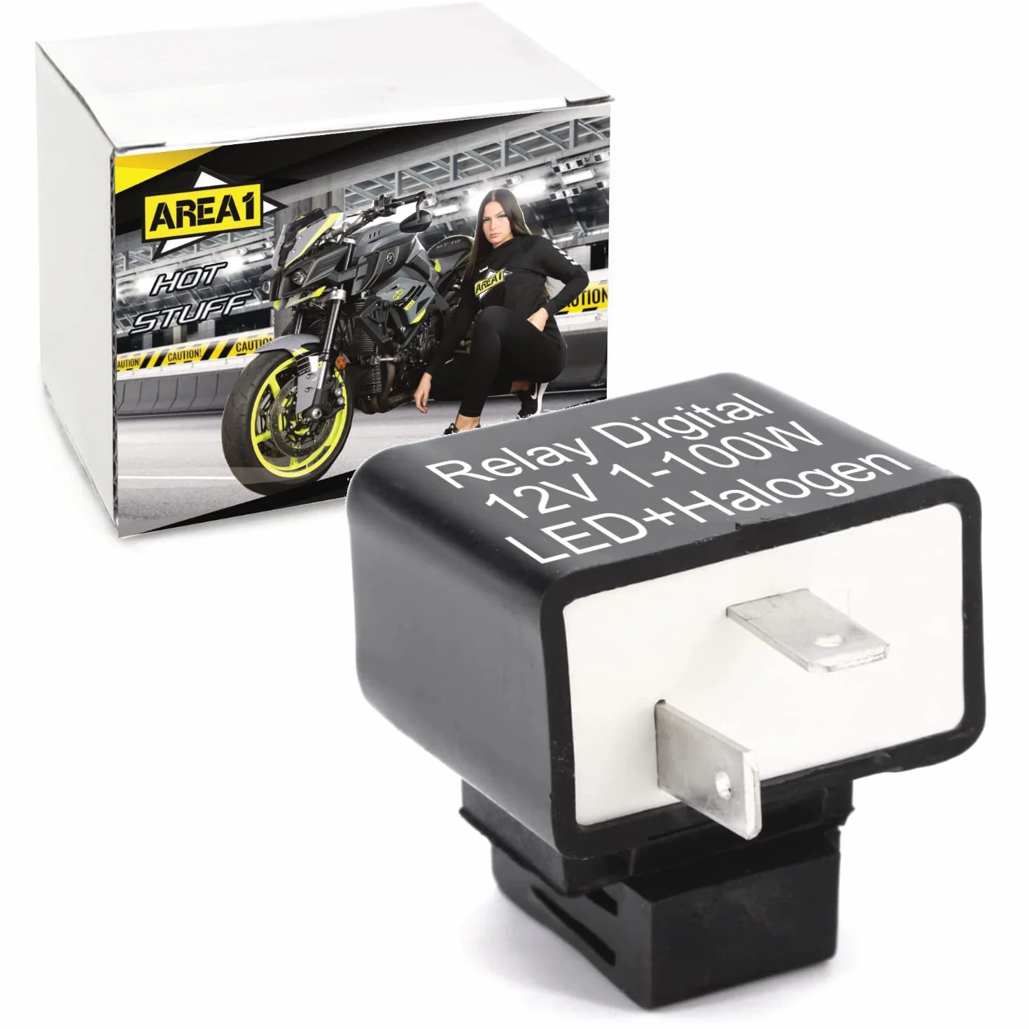 Uniwersalny kierunkowskaz motocyklowy przekaźnik cyfrowy LED 12V 2-pinowy