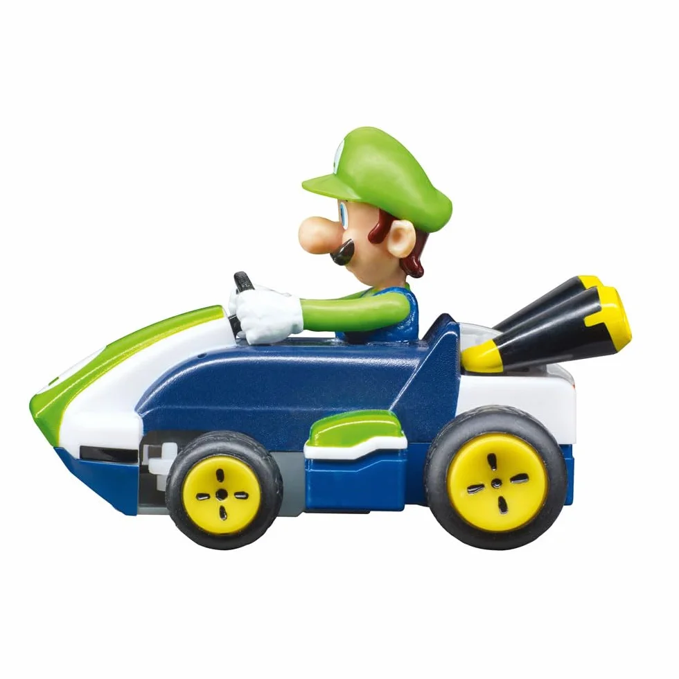 Carrera 370430003P zdalnie sterowana wyścigówka Carrera Mario Kart Luigi unikalna oryginalna licencja natychmiastowa przyjemność z jazdy autentyczność Mario Kart