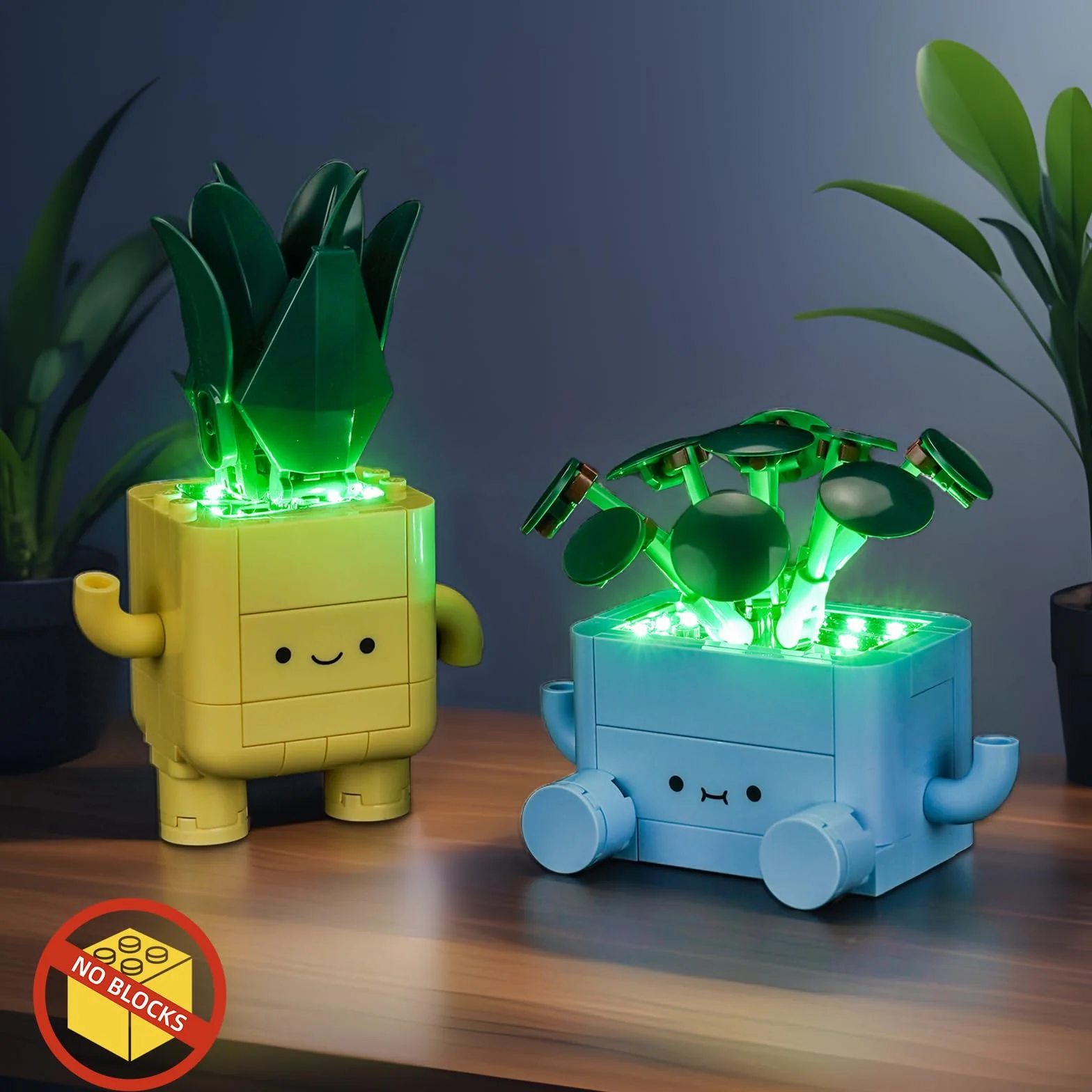 Zestaw oświetleniowy kompatybilny z Lego 10349 Happy Plants Botanical Collection Set (nie jest to model), zestaw oświetleniowy LED kompatybilny z Happy Plants 10349, kreatywne zabawki