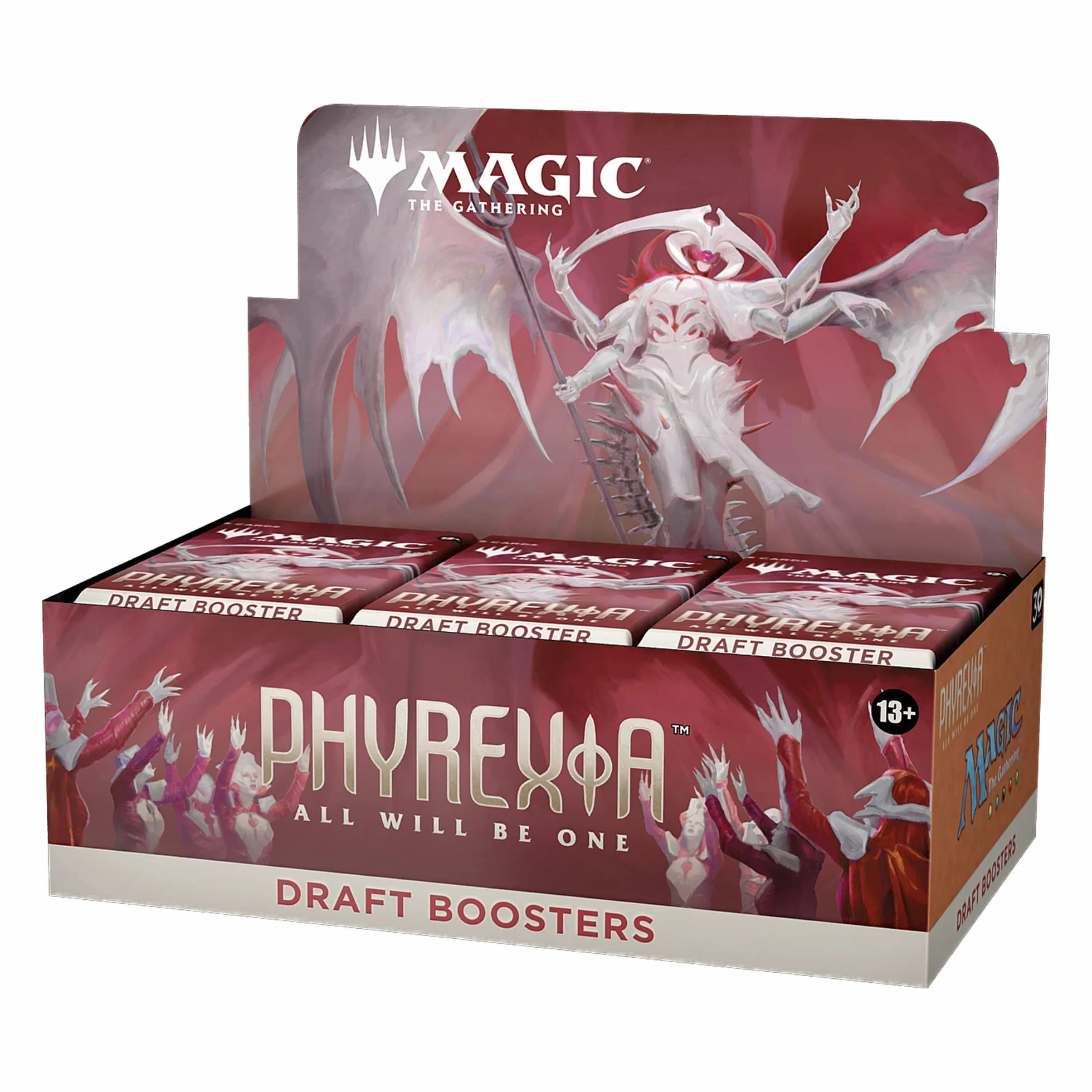Magia: The Gathering Phyrexia: All Will Be One Draft Booster Box, 36 opakowań (wersja angielska)