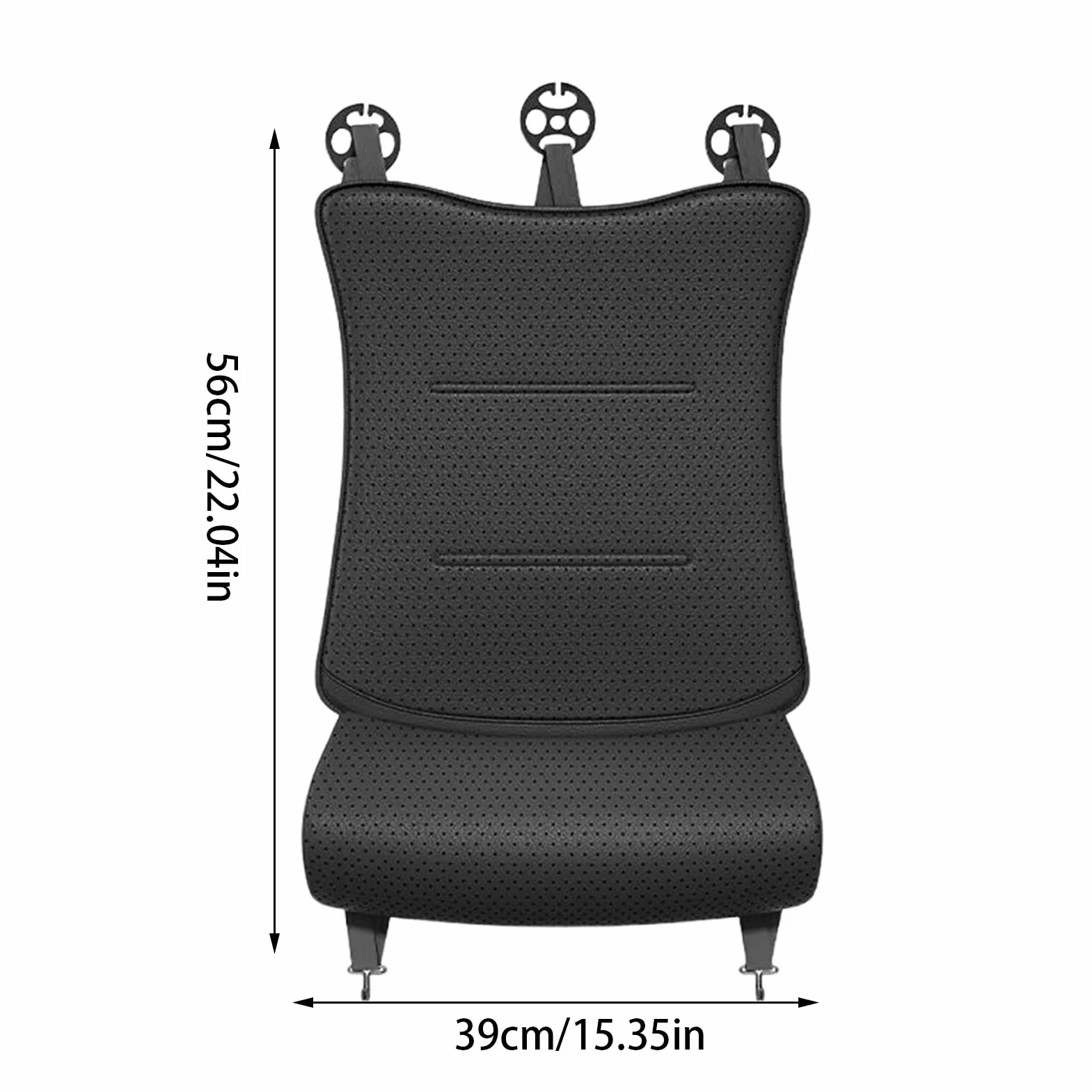 Poduszka do fotelika samochodowego z przedłużaczem stojakiem nóg ergonomiczna