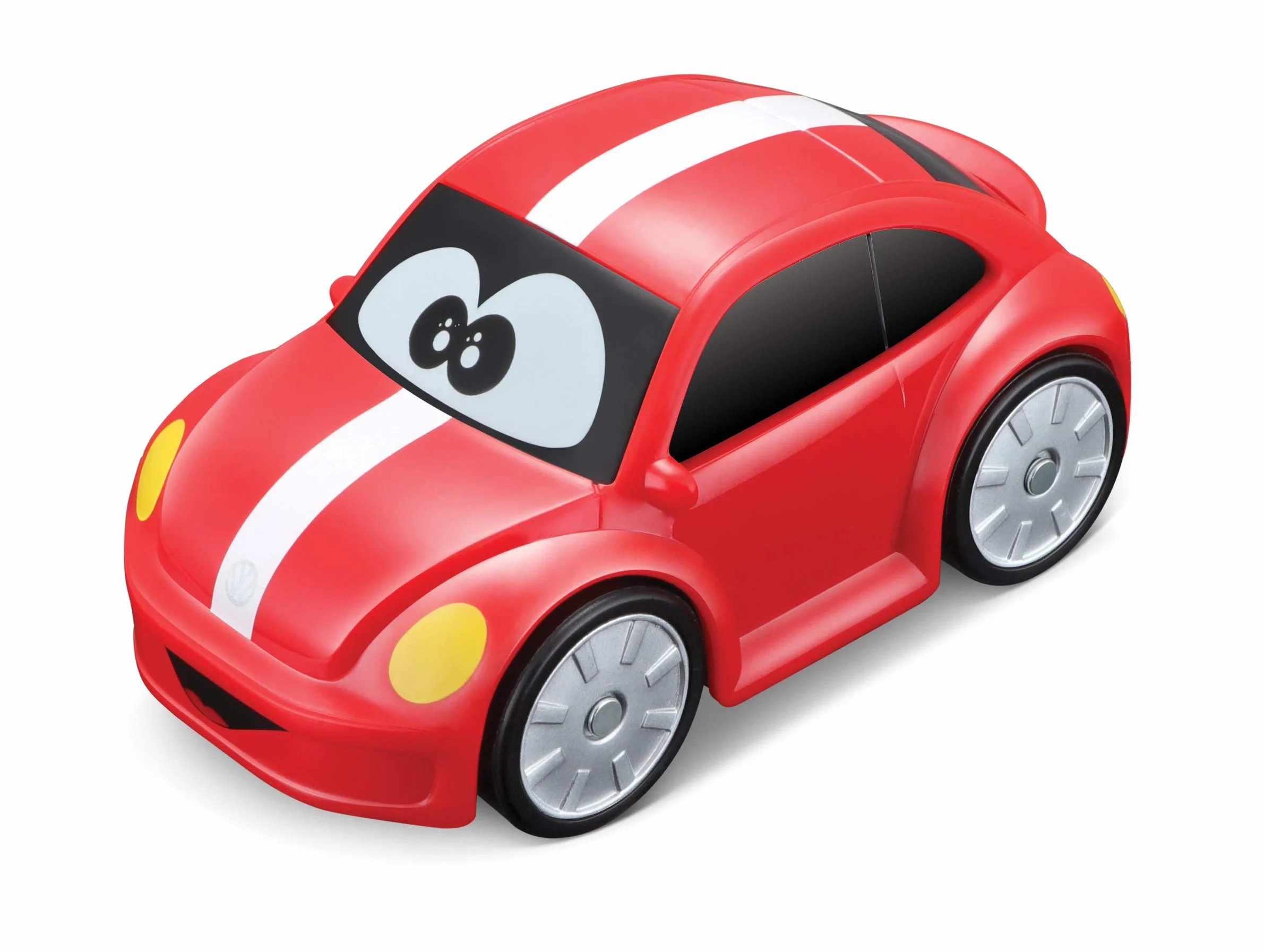 BBJunior Junior My 1st Tune Up Garage: garaż samochodowy do montażu, w zestawie samochód zabawkowy Volkswagen New Beetle, 67,5 x 38,4 x 31,6 cm, od 12 miesięcy (16-88611), wiele
