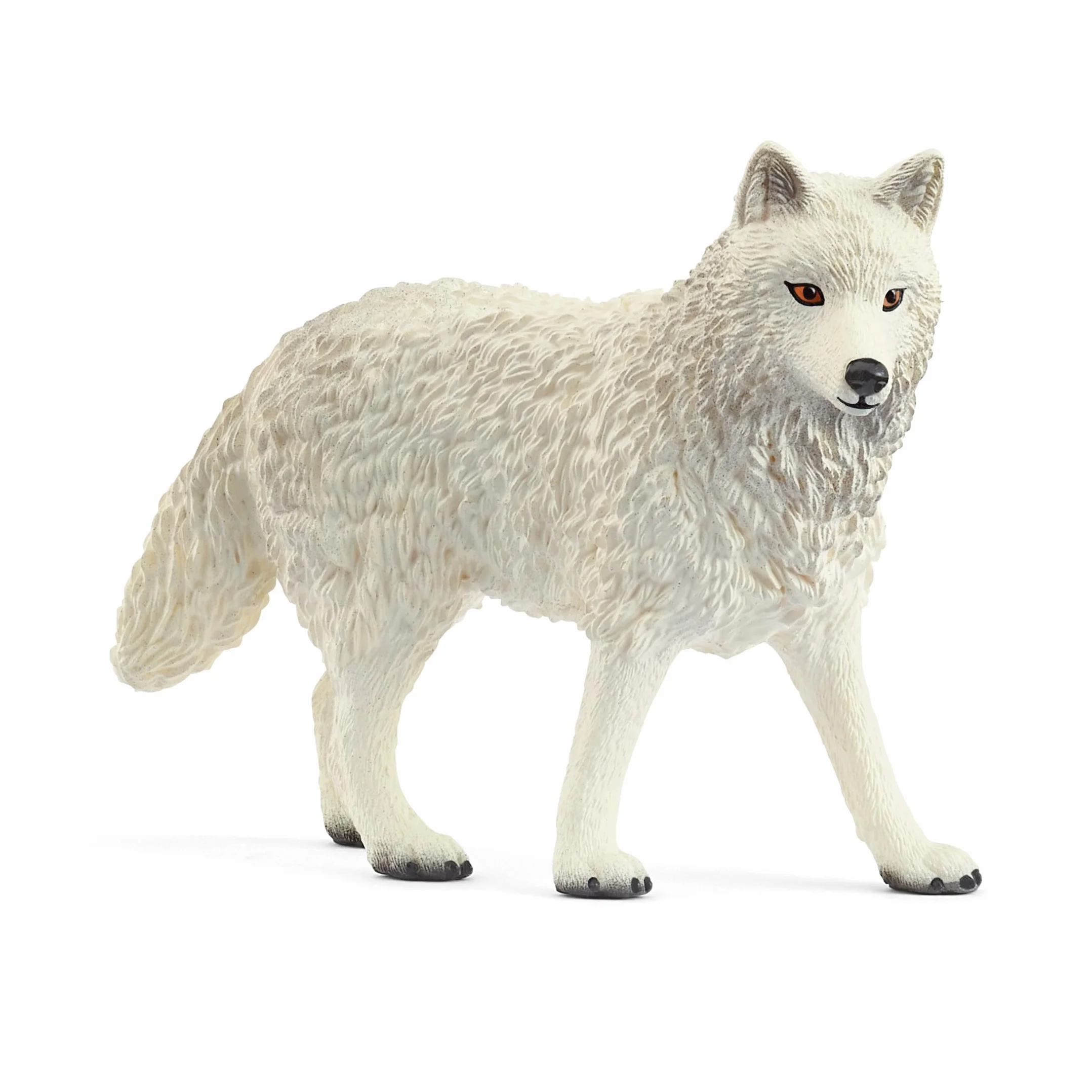 schleich WILD LIFE | Wilk polarny 14880 | realistyczna figurka zwierzęcia | zabawka zoo | idealny prezent dla dzieci | dekoracja na urodziny | figurka od 3 lat | 8 x 3 x 6 cm