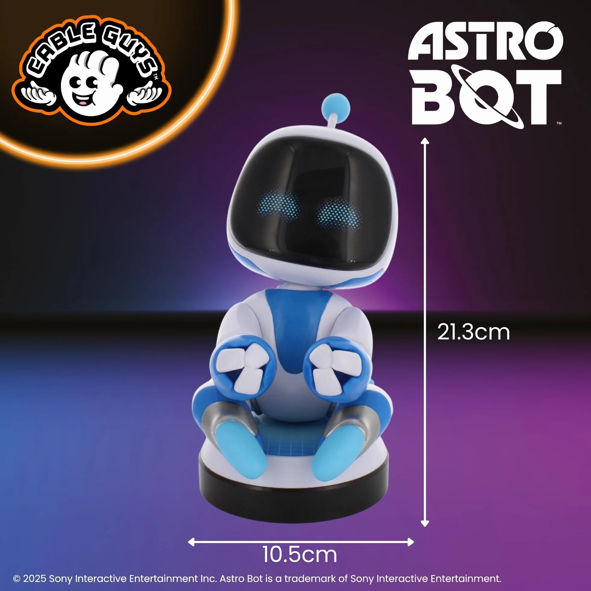Cableguys PlayStation Gaming Astro Bot figurka - uchwyt na kontroler lub smartfon