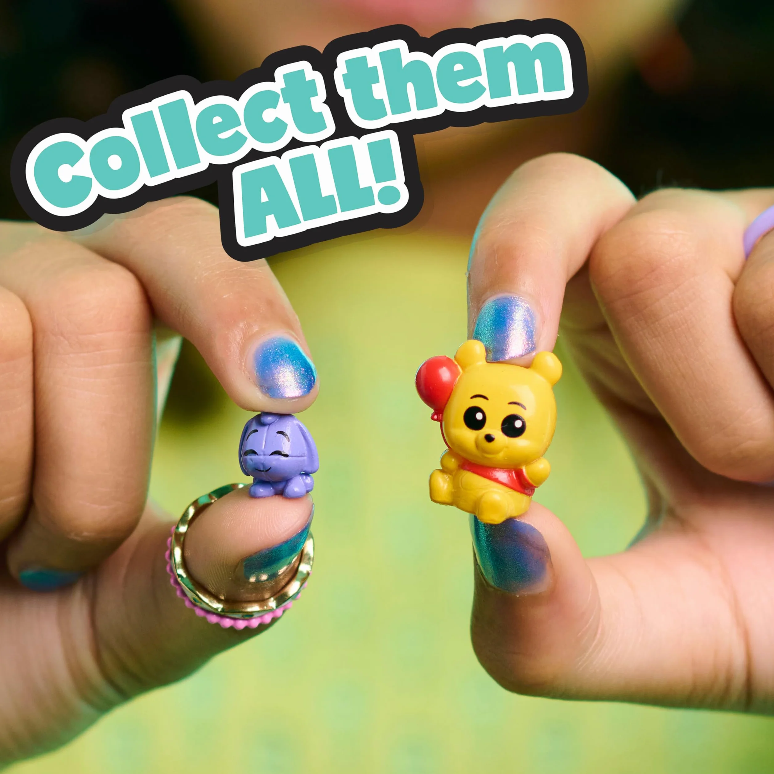 Just Play Disney Doorables Squish'Alots Whatcha Gotcha Machines, 6 niespodzianek w środku, figurki kolekcjonerskie, zabawki dla dzieci od 5 lat