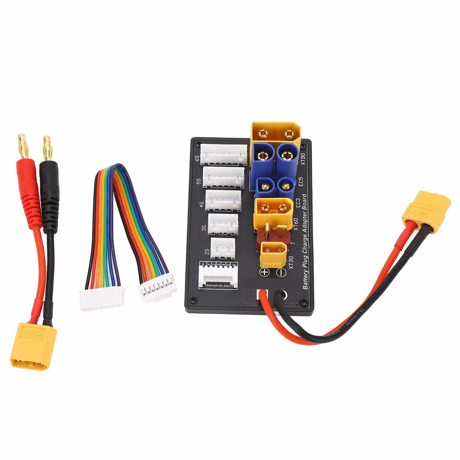 Uniwersalny Adapter Ładowania Równoległego do Akumulatorów RC 6S z Złączami XT90 XT60 EC3 EC5 XT30 Kompatybilny z Ładowarkami RC