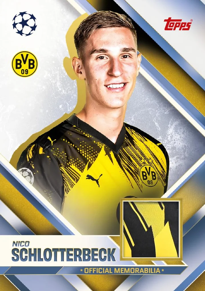 Topps UCC Match Attax 2025/26 – Mega Tin – Warriors – zawiera 45 kart Match Attax Plus 3 ekskluzywne karty Gladiators LE.
