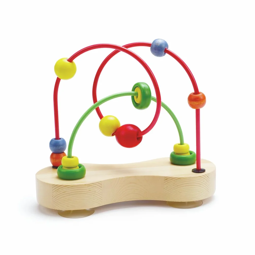Hape E1801 Double Bubble - Wooden Bead Maze