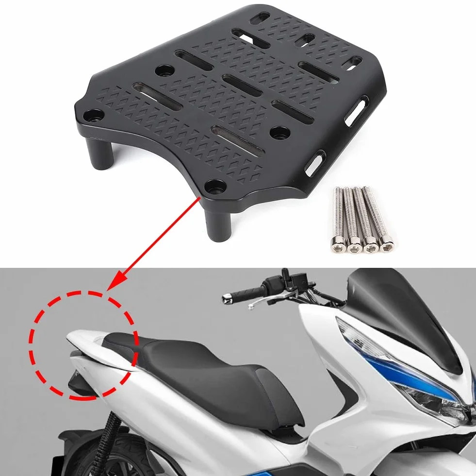PCX 2014 Uchwyt na bagażnik motocyklowy, stop aluminium CNC do PCX 125150 2014-2019