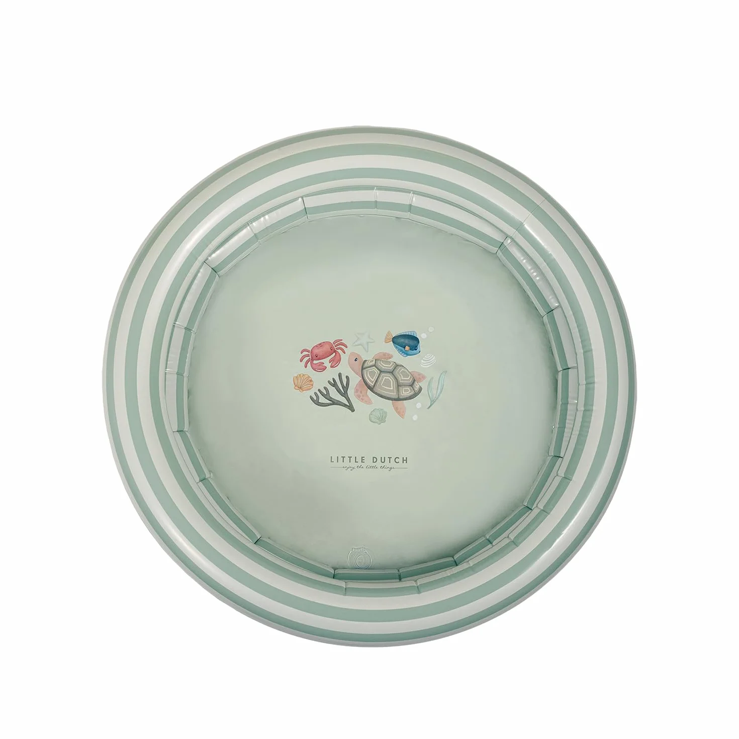 Little Dutch 2012390 basen dmuchany – Fresh Greens zielony (80 cm)