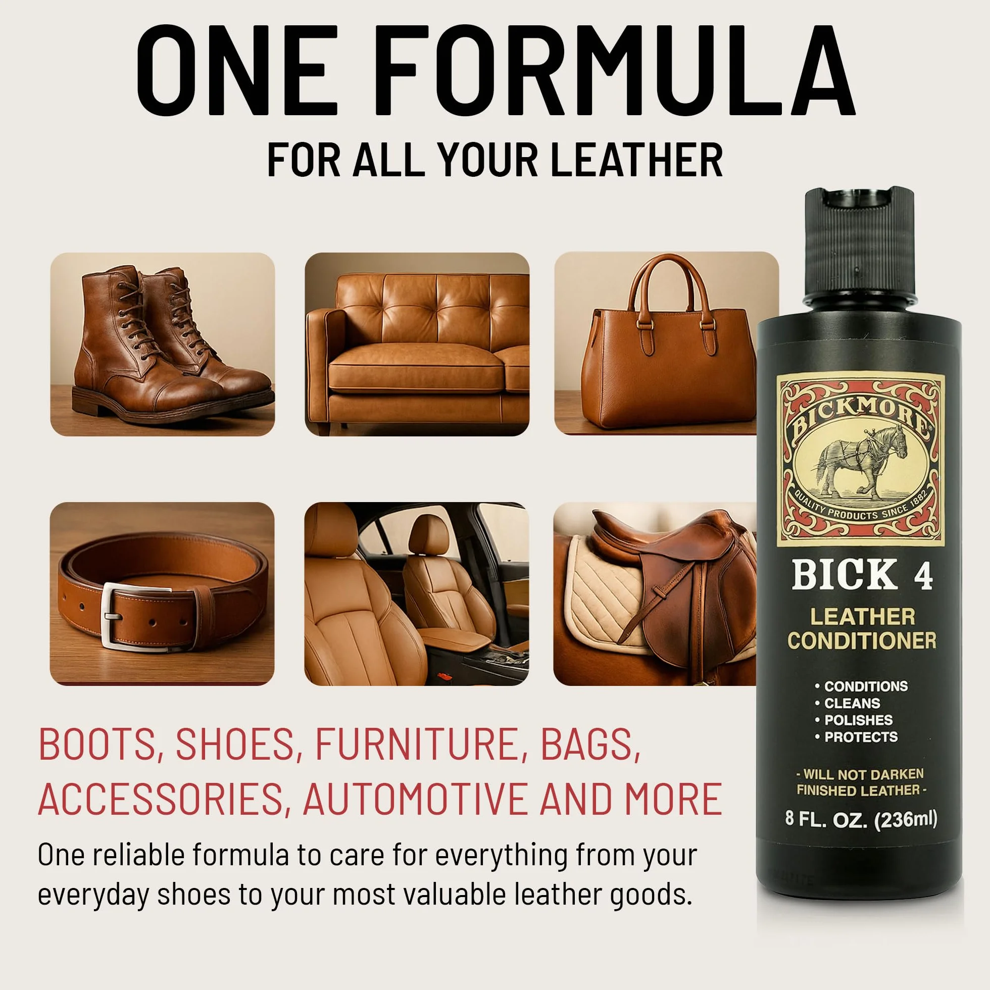 Bickmore Bick 4 Leather Conditioner 8 uncji - 10FPR107