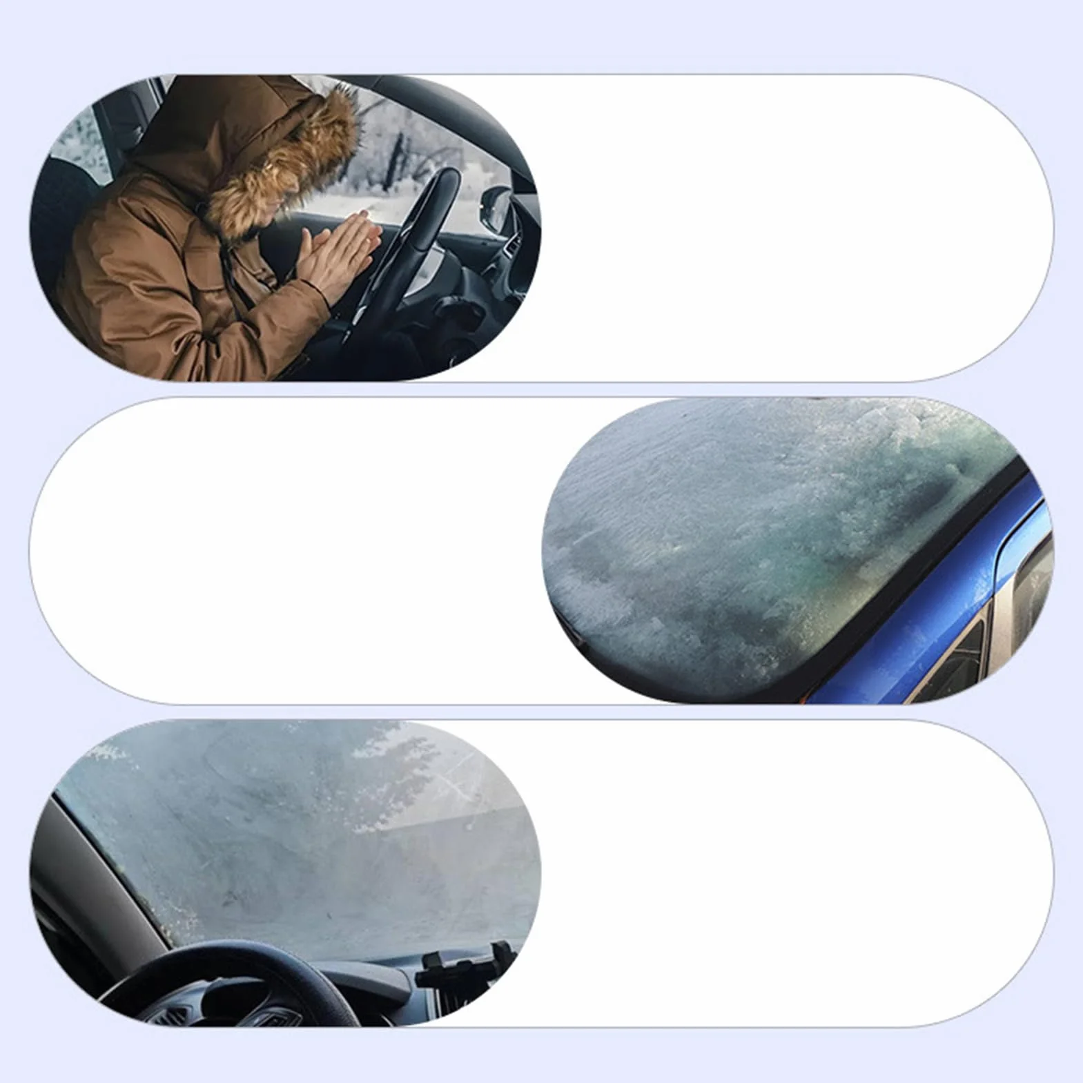 Grzejnik do samochodu,Ogrzewacz I Odmrażacz Szyb 12V/24V - Wyposażenie Wnętrza Pojazdów Ogrzewanie Przestrzeń Auto Ciężarówka Zima Kemping Odmrażanie Szyby Przedniej