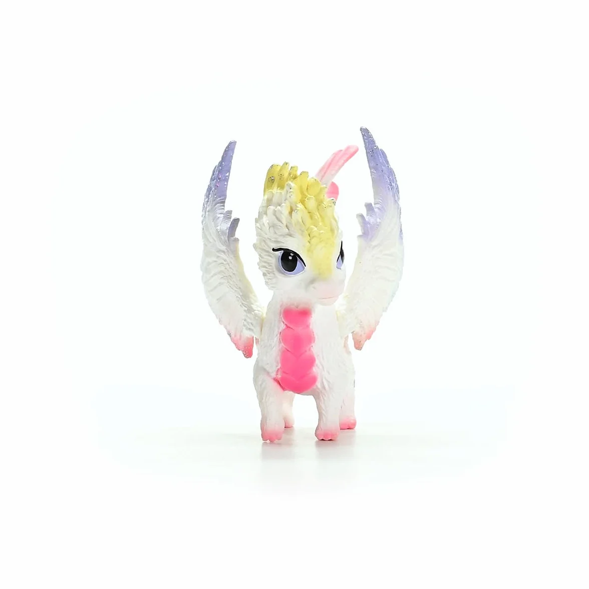 schleich BAYALA | Tęczowy smoczek 70825 | figurka z kolorowymi skrzydłami i brokatem | Dekoracja i figurka kolekcjonerska | Prezent dla dziewczynek i chłopców | Zabawka od 5 lat | 6 x 10 x 7 cm