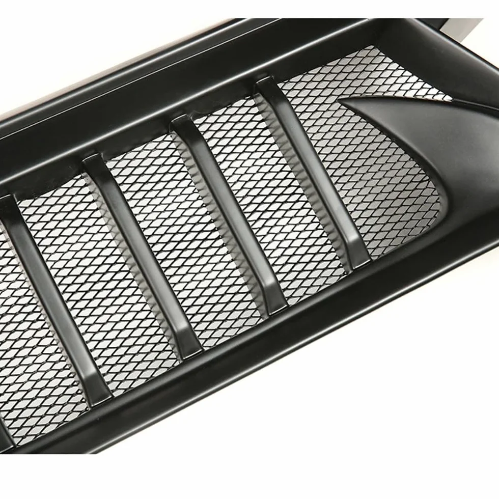 Kratka przednia do Jeep Renegade 2016-2018 grill wyścigowy matowy czarny wlot powietrza