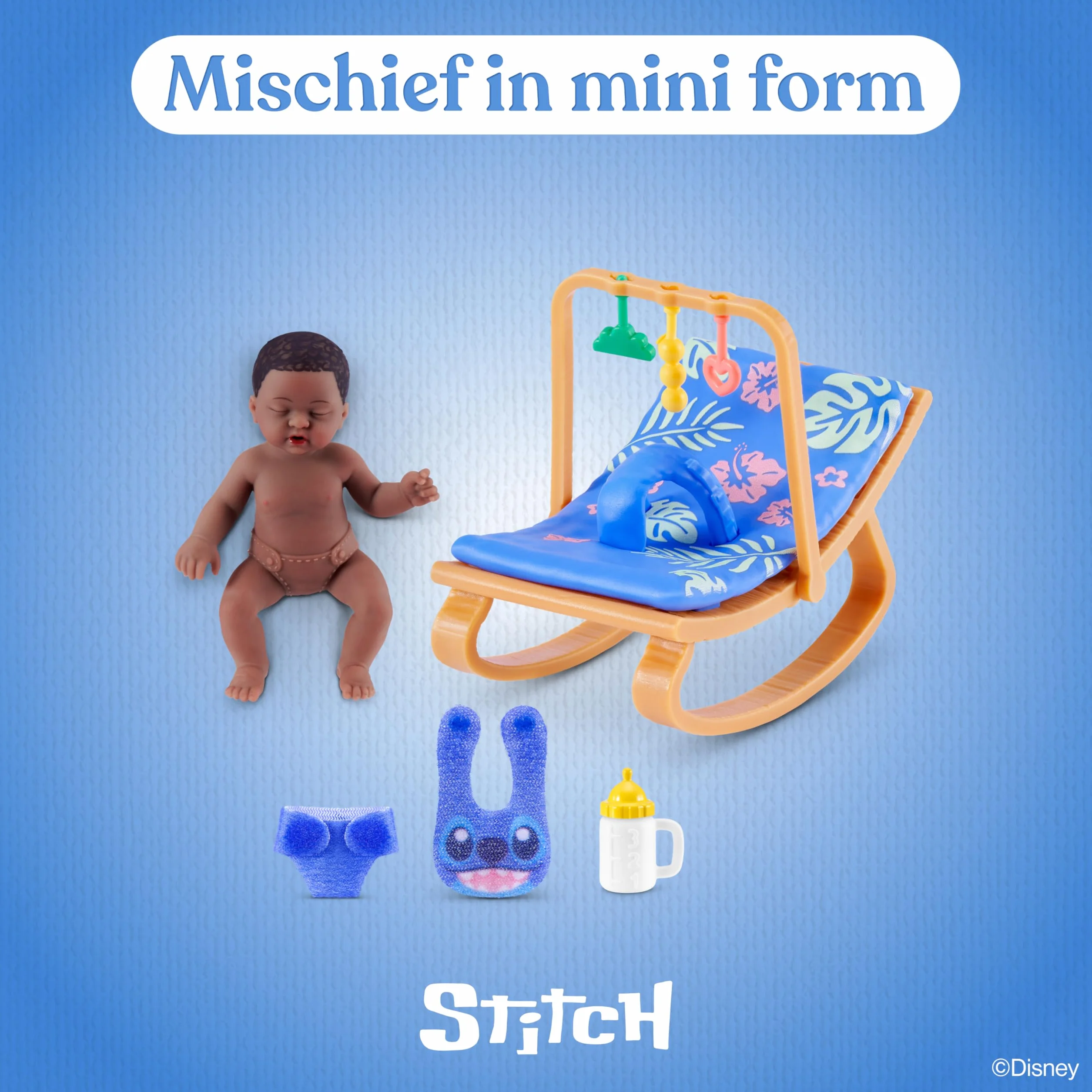 MY MINI-MY MINI BABY DISNEY SERIES 1 kapsułka, 2 szt. w rurce PVC