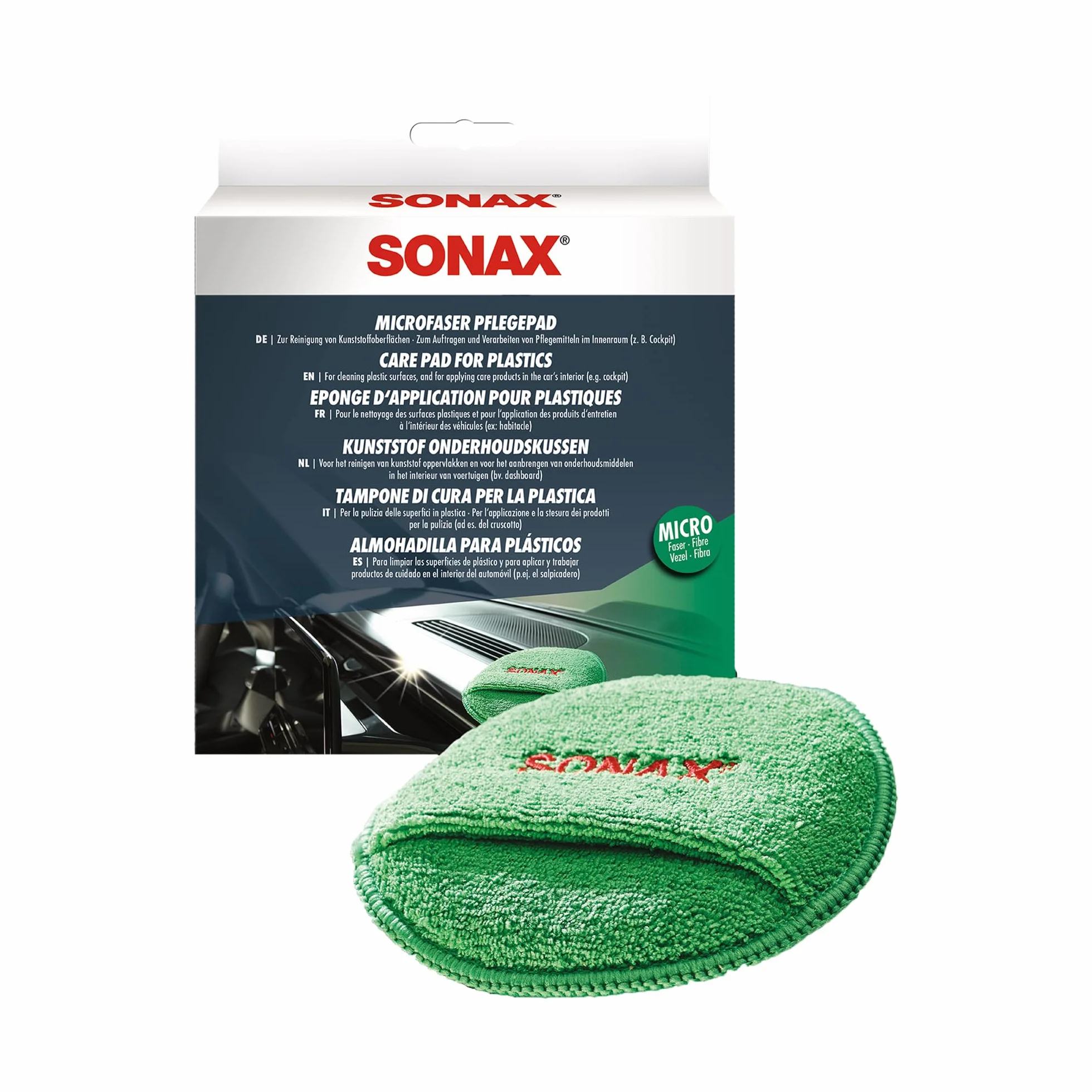 SONAX Podkładka do pielęgnacji z mikrofibry 1 sztuka 04172000