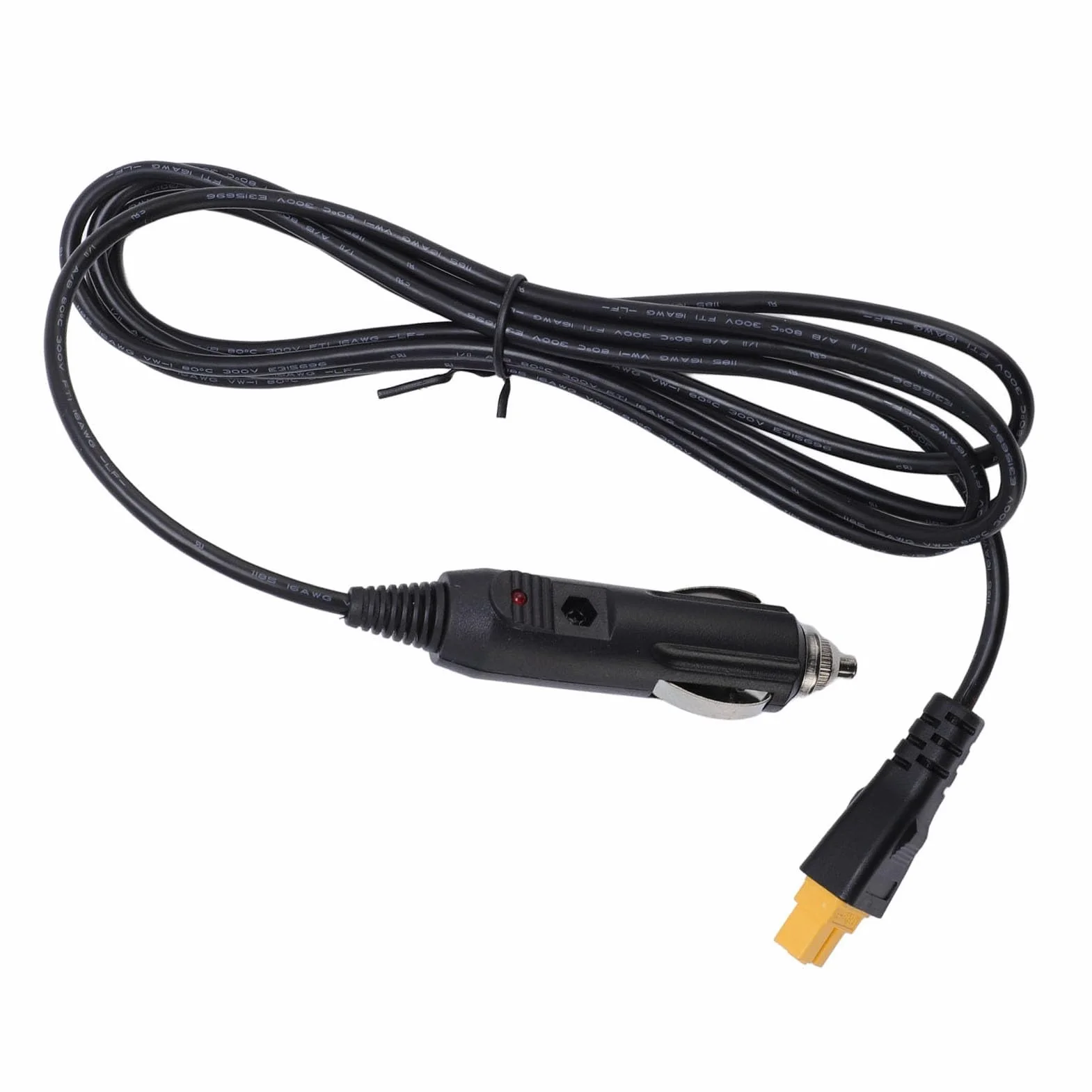 Lokujący Papieros do XT60 Kabel Złącza o Długości 300 Cm 18AWG Drut 9,84 Stóp Przedłużacz dla Entuzjastów RC Sporty na Zewnątrz 12V-24V Napięcie Wejściowe