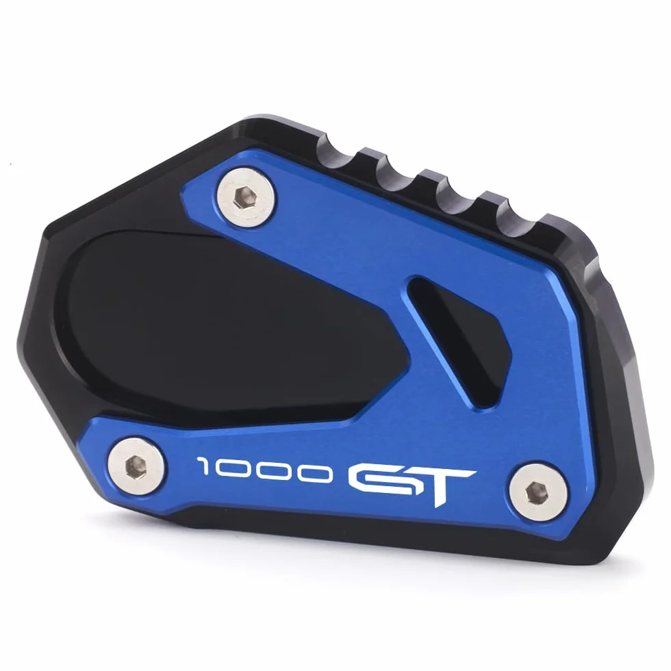 CNC wsparcie płyta przedłużająca stojak boczny do Suzuki GSX-S 1000GT 2022 niebieski