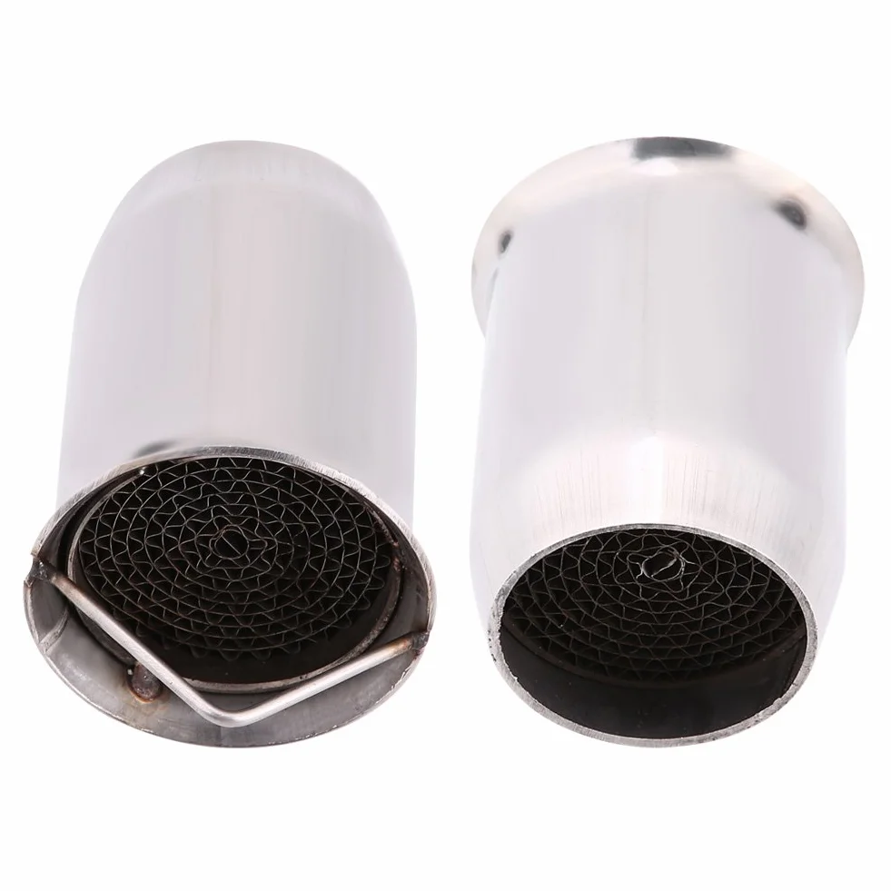 Exhaust Baffle-51 mm Db Killer rura wydechowa Db Killer, uniwersalna rura wydechowa do motocykla, ze stali nierdzewnej, zdejmowana, redukcja szumów (styl 4)