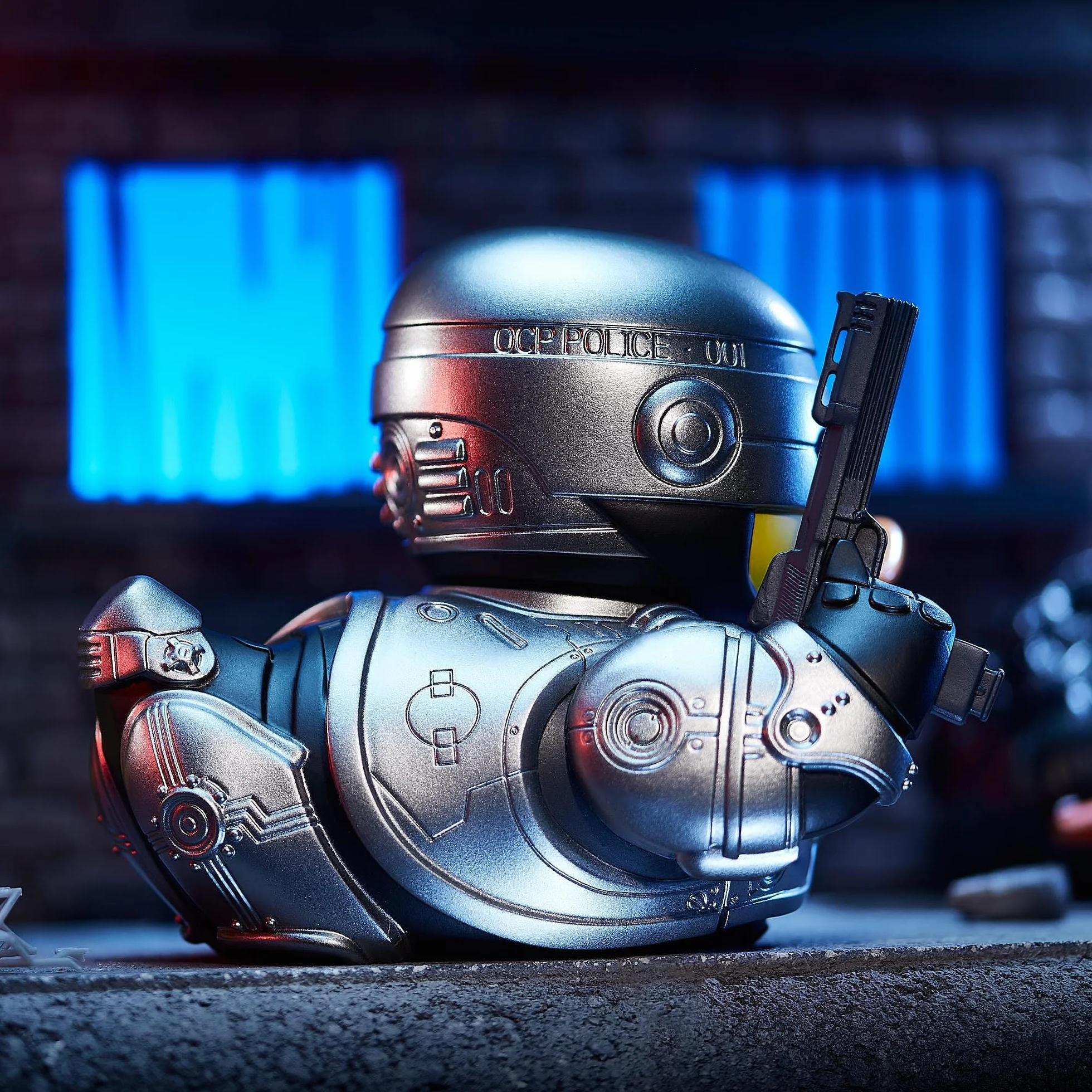 TUBBZ Edycja pudełkowa: Robocop Cosplay gumowa kaczka winylowa figurka