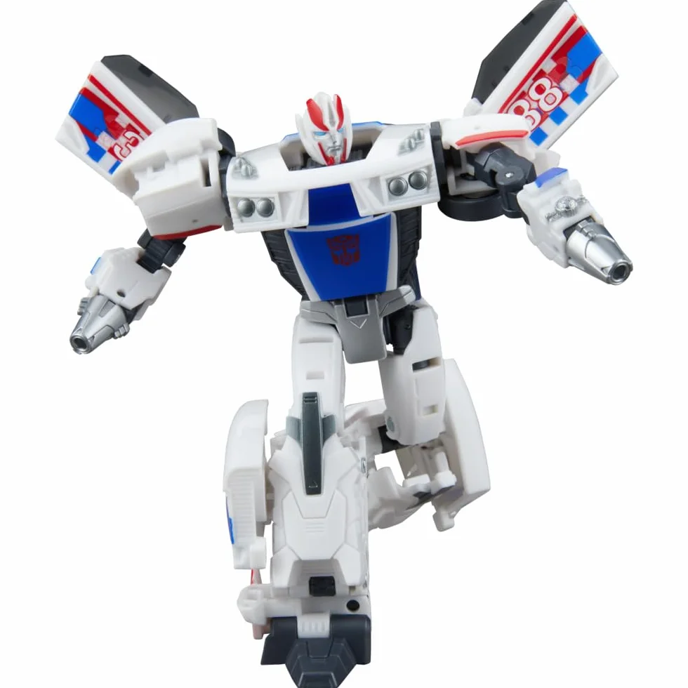 Smokescreen z kolekcji Transformers: Age of the Primes, 13-centymetrowa przekształcająca się figurka klasy Deluxe, zabawkowe roboty dla dzieci w wieku od 8 lat