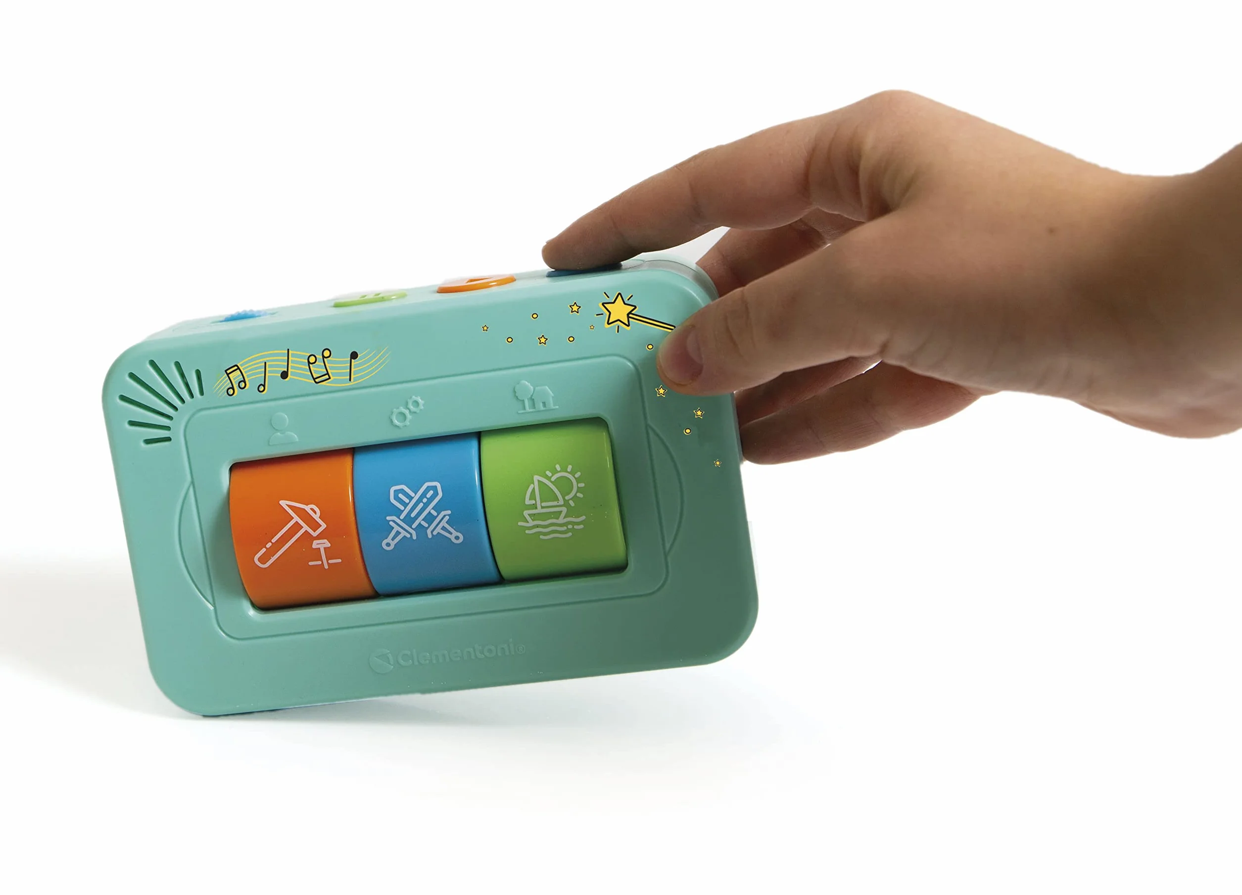 Clementoni - 50680 - Uczę się Bawiąc Gawędziarz - Dawno, Dawno Temu Mówiąca Elektroniczna Gra Edukacyjna dla Dzieci od 4 Lat Wersja Polska