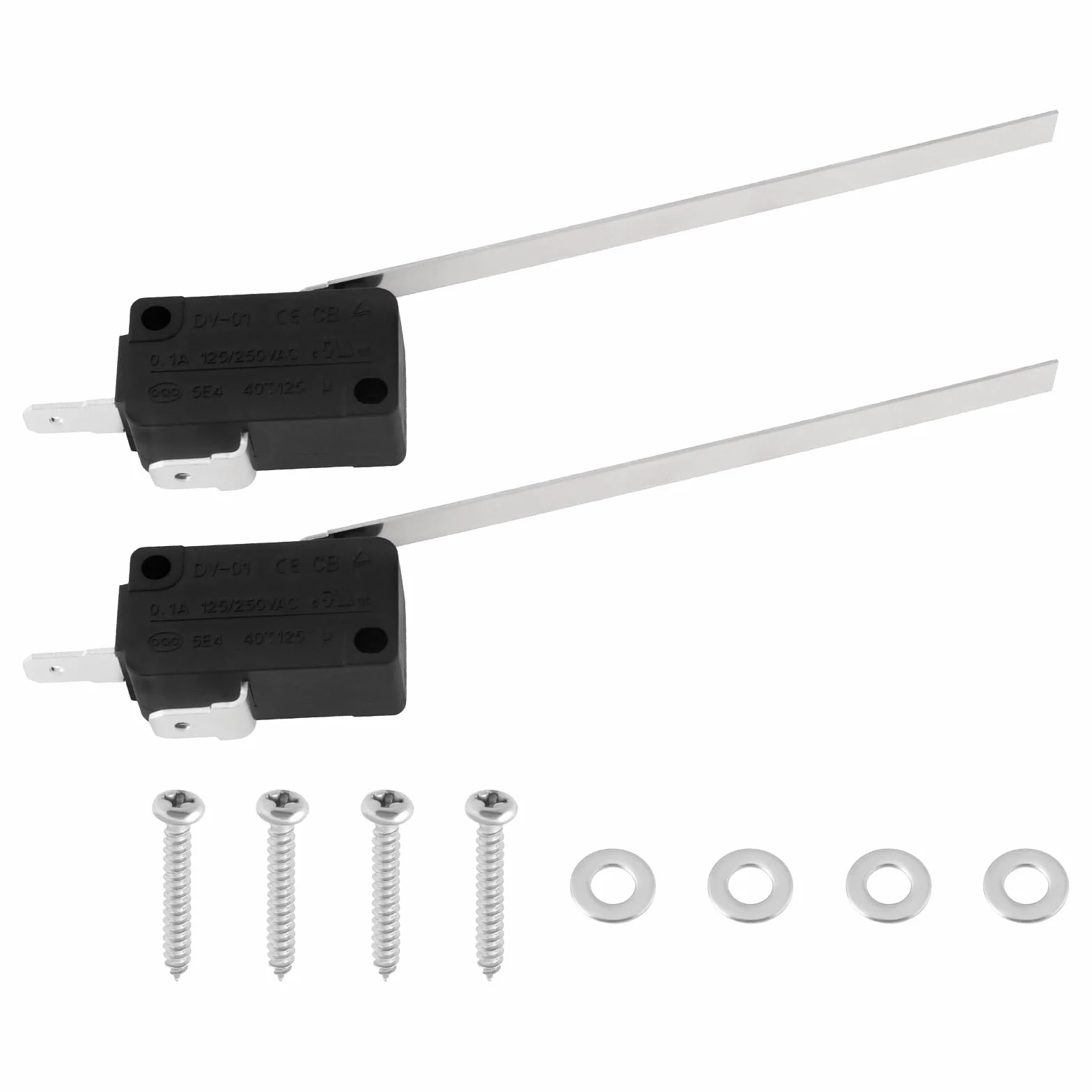 2 szt. 232261 2-pinowy przełącznik żaglowy długość pręta 85 mm kompatybilny z podmiejskimi seriami pieców SF i modelami F