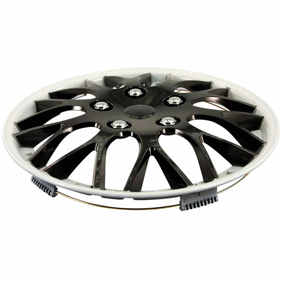 Missouri Zestaw kołpaków 38.1 cm czarne białe