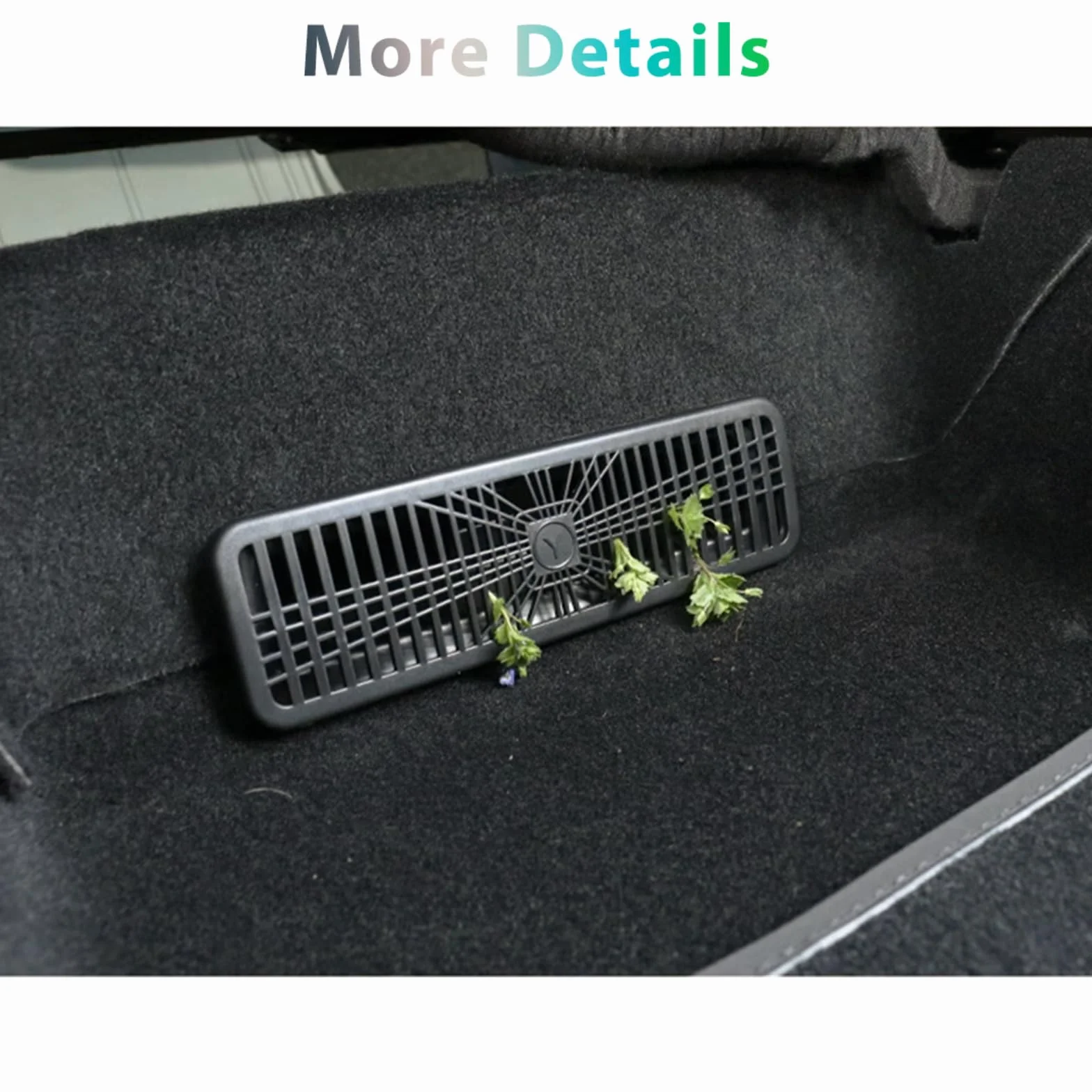 GAFAT Tesla Model Y Juniper 2025 2026 Osłona Wentylacyjna Air Vent Ochrona Wylotu Powietrza Klimatyzacji Pod Siedzeniem Akcesoria