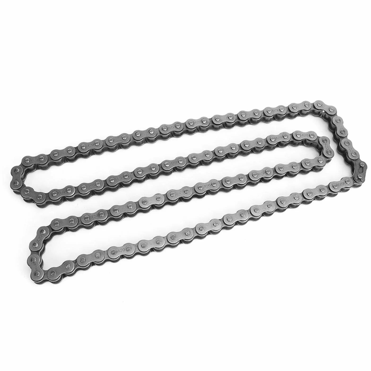 EBTOOLS do łańcucha 420 do quada 125 chiński do łańcucha 125 dirt do 110cc quad łańcuch napędowy 420 łańcuch 102 ogniwa łańcucha wiązania motocykla pasuje do 90110 125 cm3