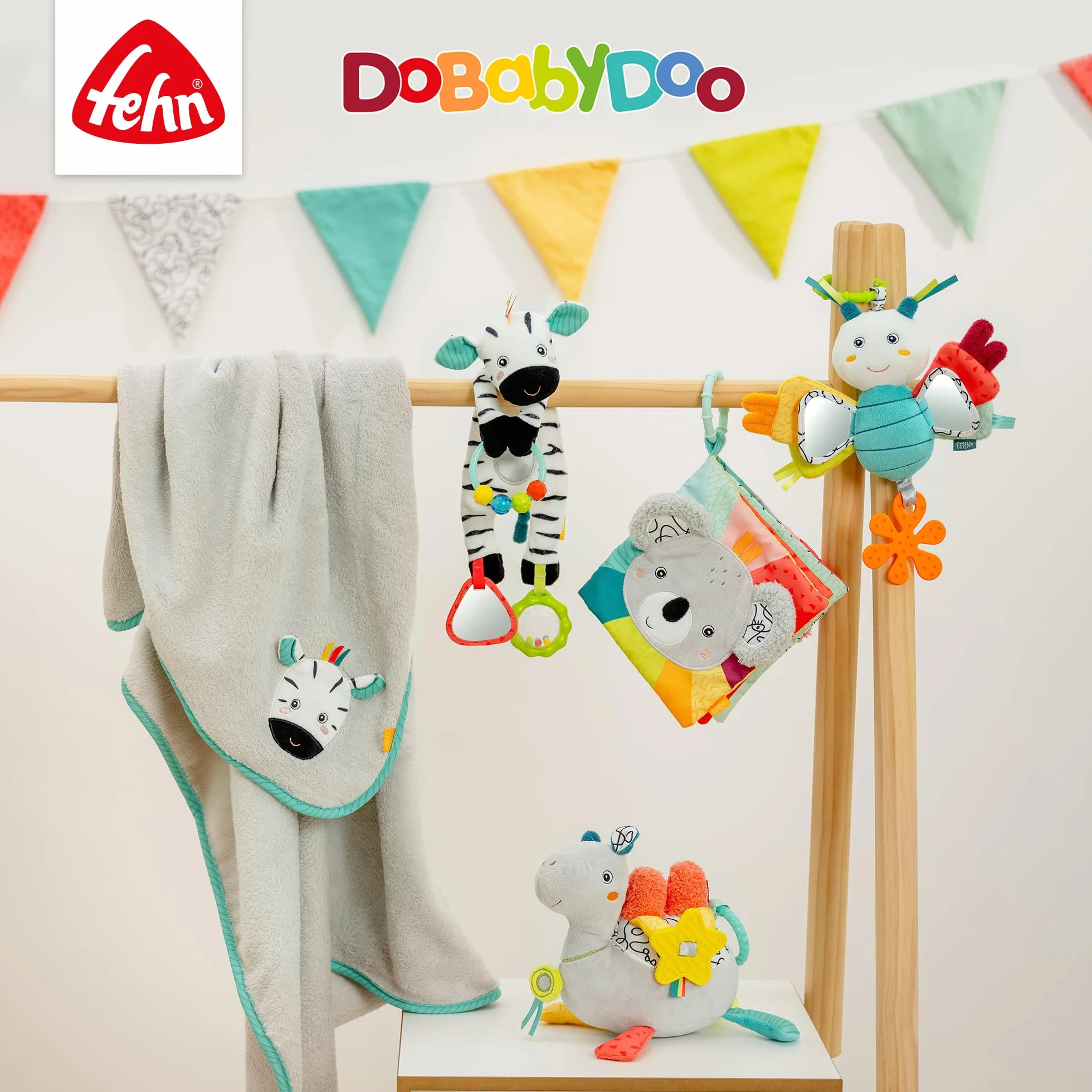 Fehn Dobabydoo Kinderwagenketting Panda