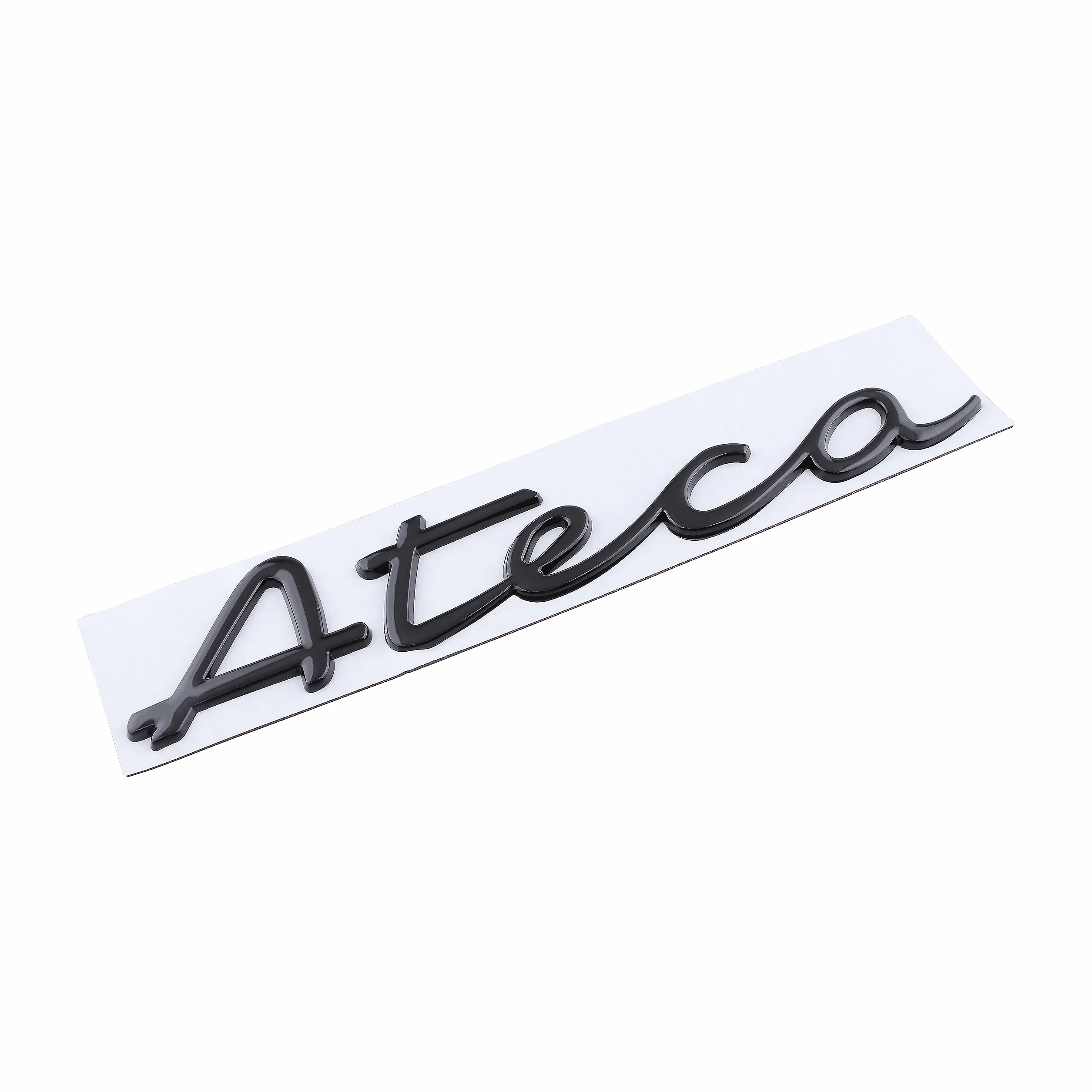 Emblemat Ateca naklejka samochodowa czarny