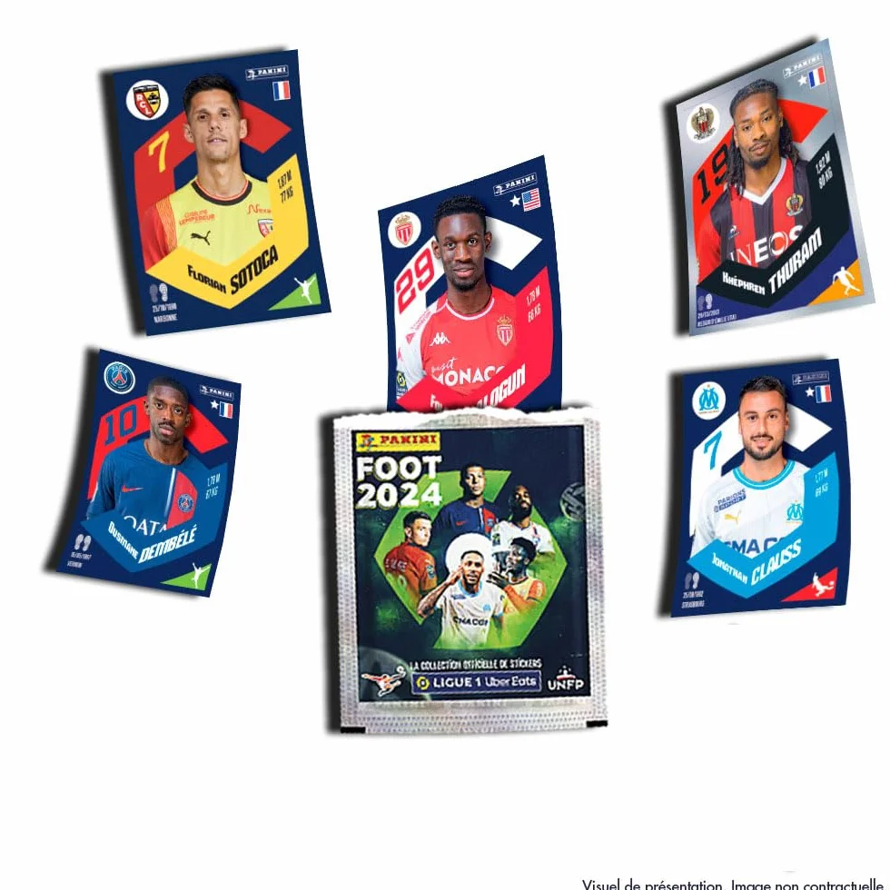 Panini Foot 2024 League 1 Uber Eats Blister 13 kieszeni + 1 oferta, 004623KBF14