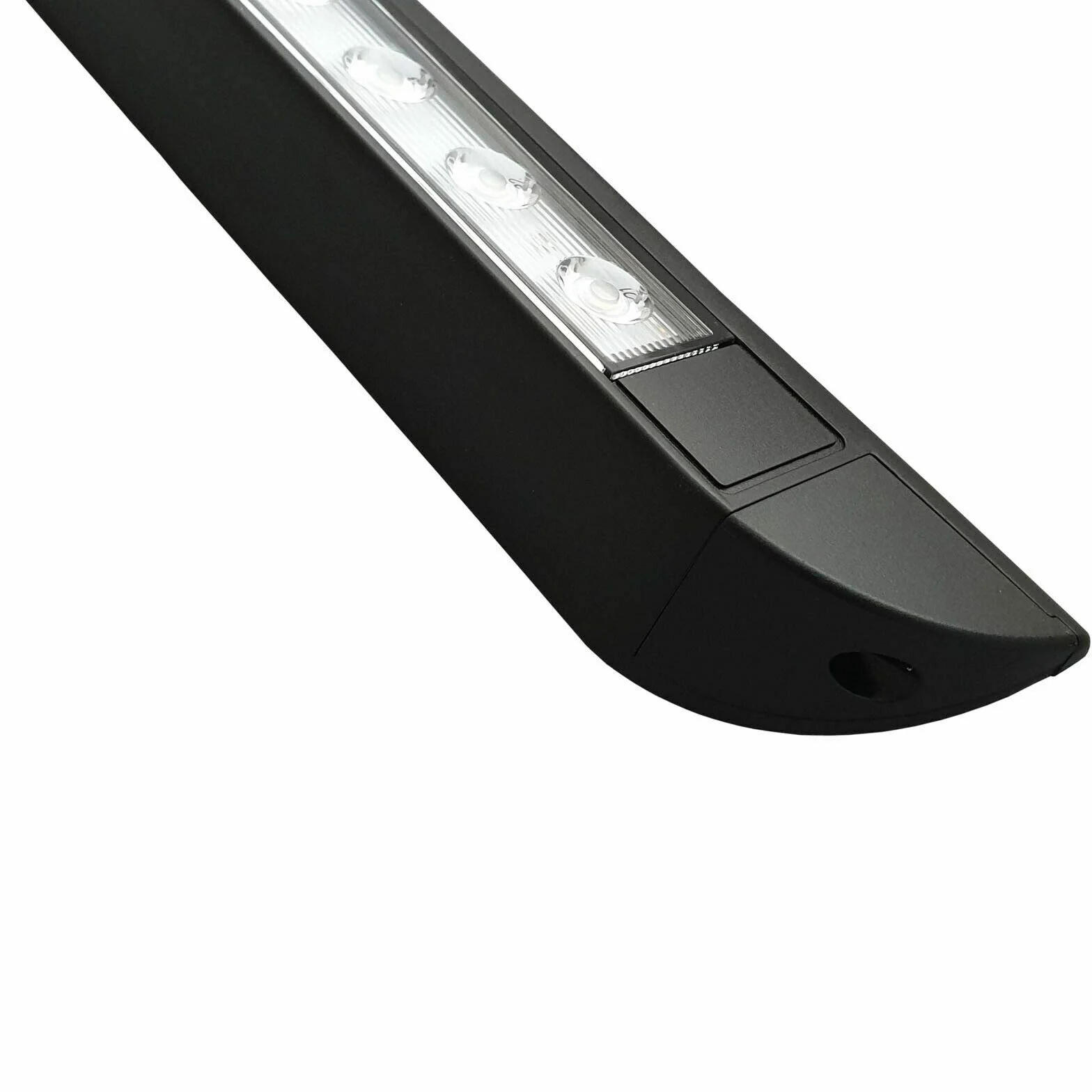 Lampa LED 12V Wodoodporna Zewnętrzna Do Kampera Przyczepy Czarna
