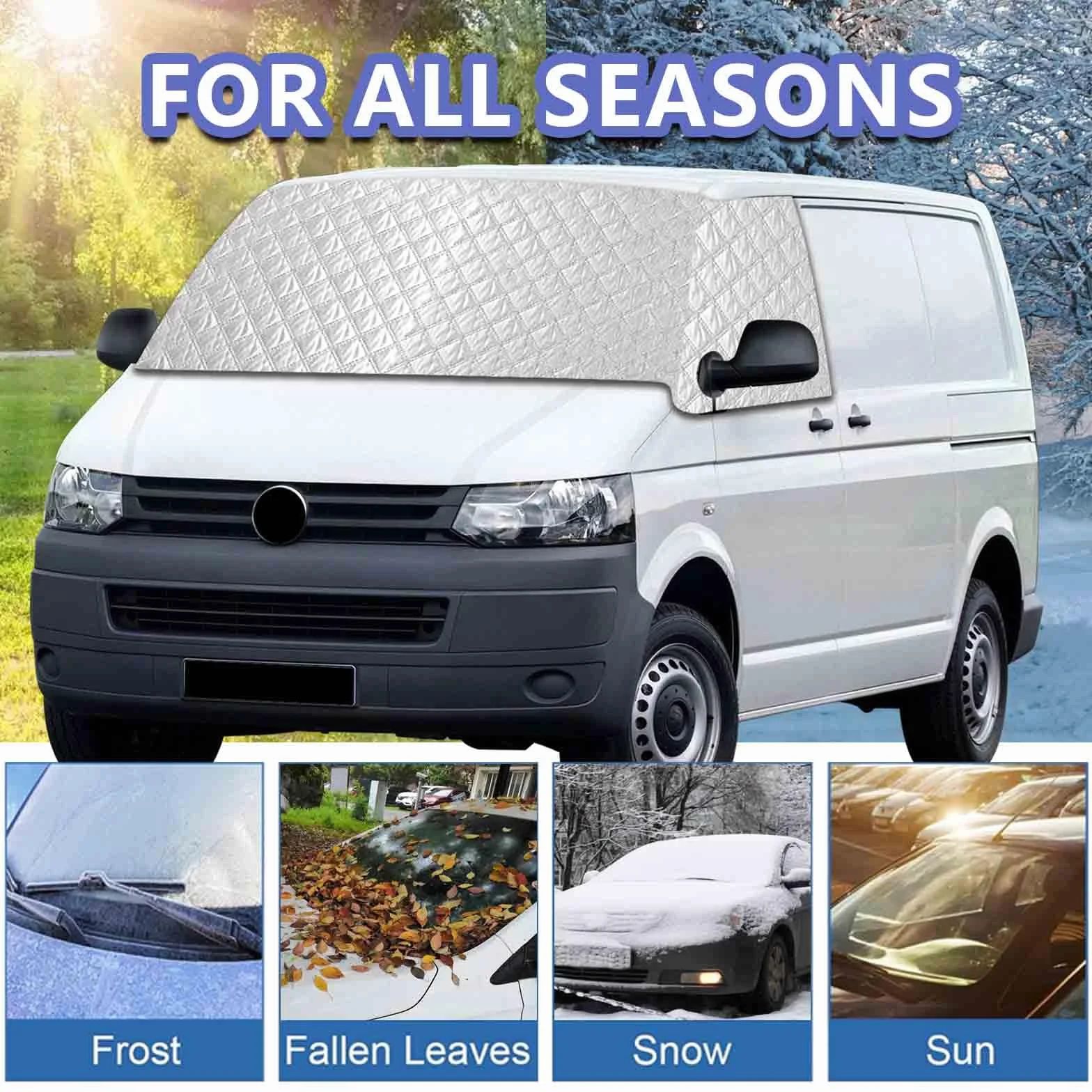 Osłona szyby do VW T5 Caravelle Multivan Transporter ochrona UV lód mróz deszcz kurz liście