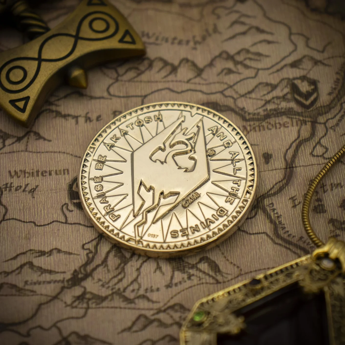 FaNaTtik The Elder Scrolls 24k replika Septim Collectible Coin