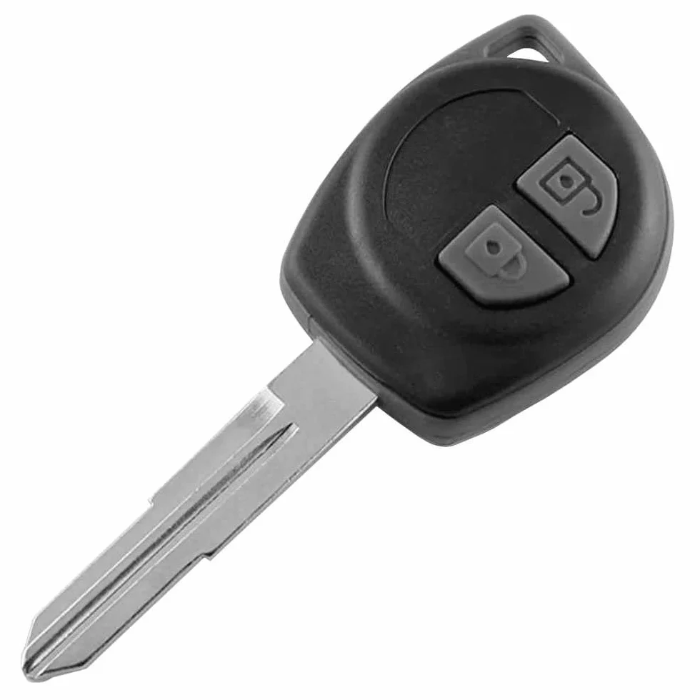 OcioDual Klucz z 2 przyciskami kompatybilny z Suzuki Vitara Swift Ignis SX4 Liana Alto, zdalna obudowa pilota