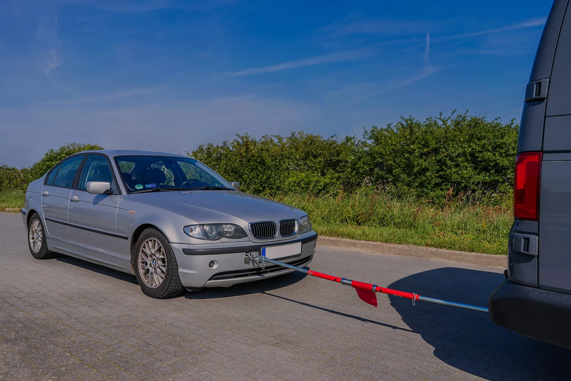 Drążek holowniczy 1,8 m do 3T z torbą system holowniczy