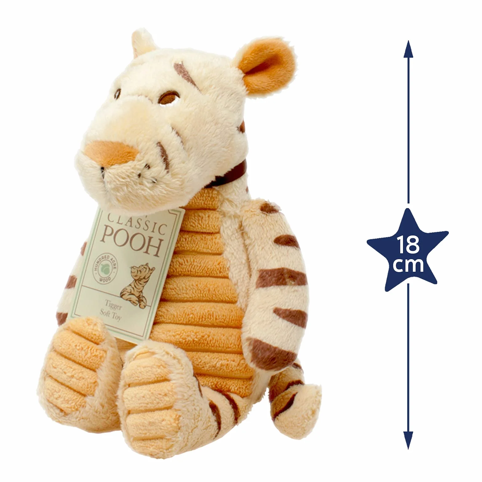 Rainbow Designs DN1471 Winnie The Pooh & Friends Pooh Classic Tigger Soft Toy (12Cm),Brown