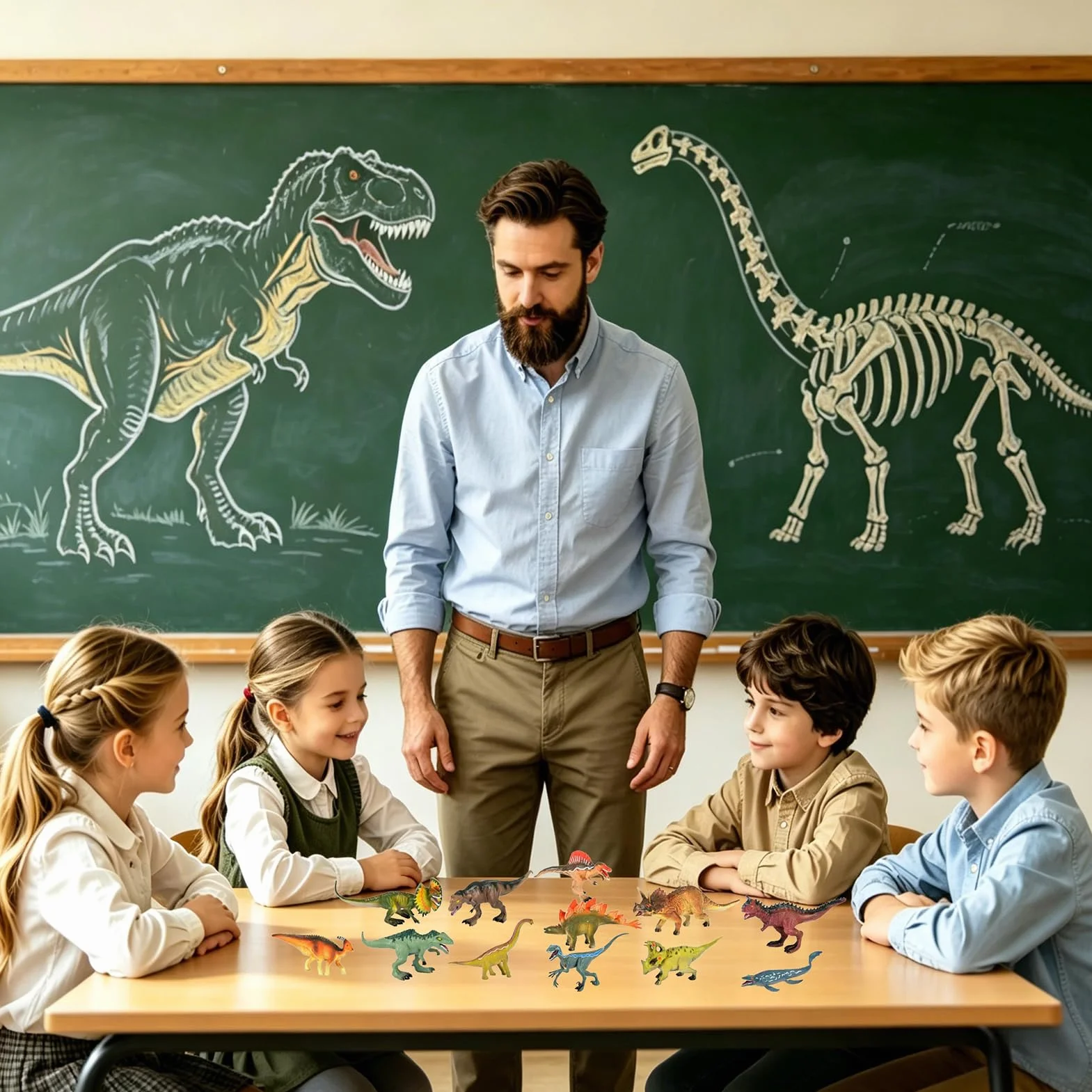 Zestaw 12 zabawek dinozaurów, realistyczne figurki dinozaurów dla dzieci, wierne modele od 3 lat, fanów dinozaurów, Tyranozaur Rex, Giganotozaur