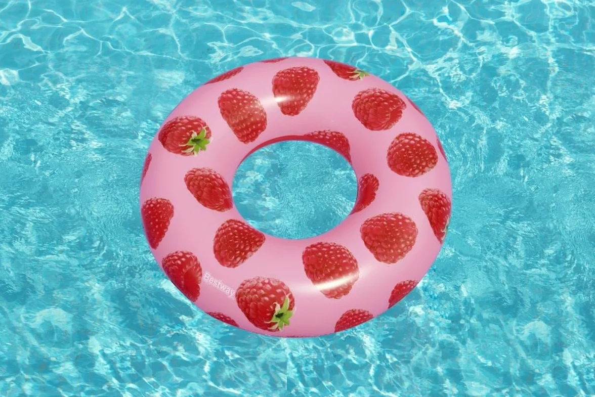 Bestway 1036231Xxx21 Φ47"/Φ1.19M Scentsational Raspberry Swim Ring