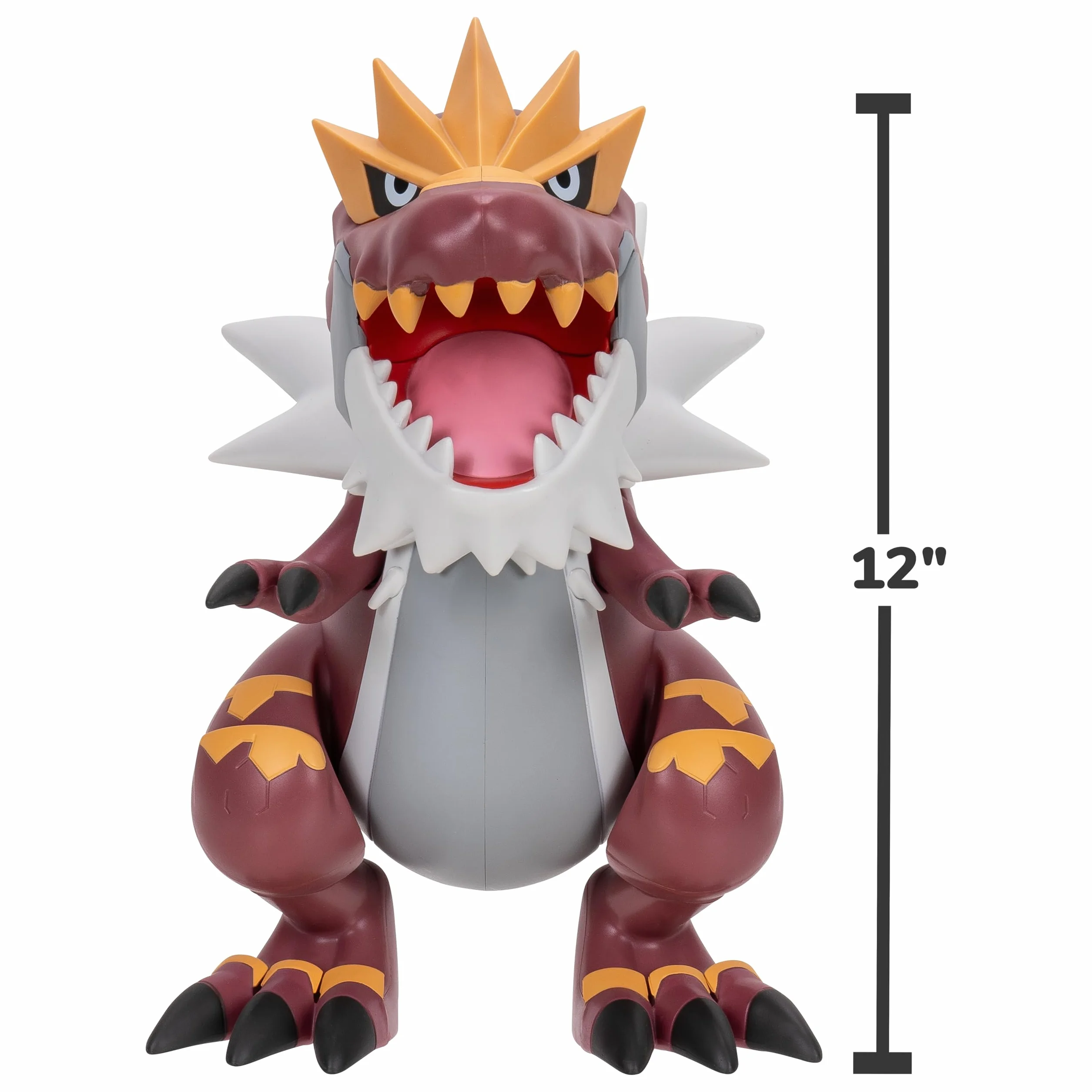 Pokemon PKW3422 epicka figurka Monargoras, oficjalna ruchoma figurka, 30 cm