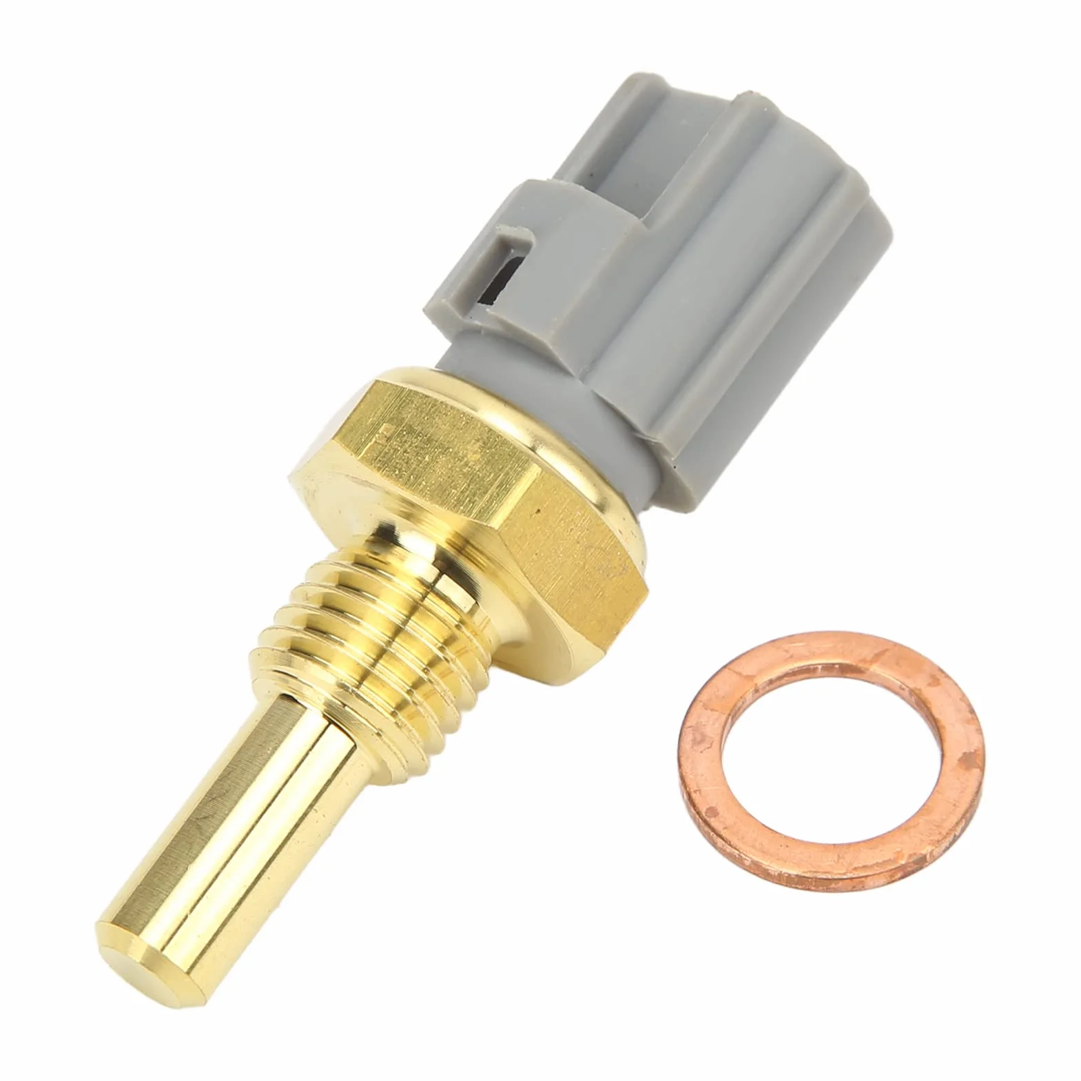 Czujnik Temperatury Wody Chłodzącej KIMISS 13650-10G00, Mosiężny Czujnik Temperatury Wody Chłodzącej dla Suzuki GSX-R600 GSX-R750 GSX-R1000 TL1000R