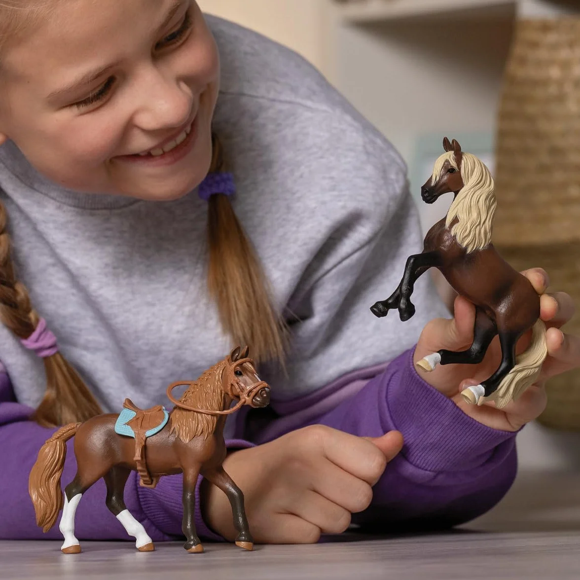 schleich 13953 Klacz rasy paso peruwiański, od 5 lat, HORSE CLUB - figurka, 3 x 14 x 12 cm