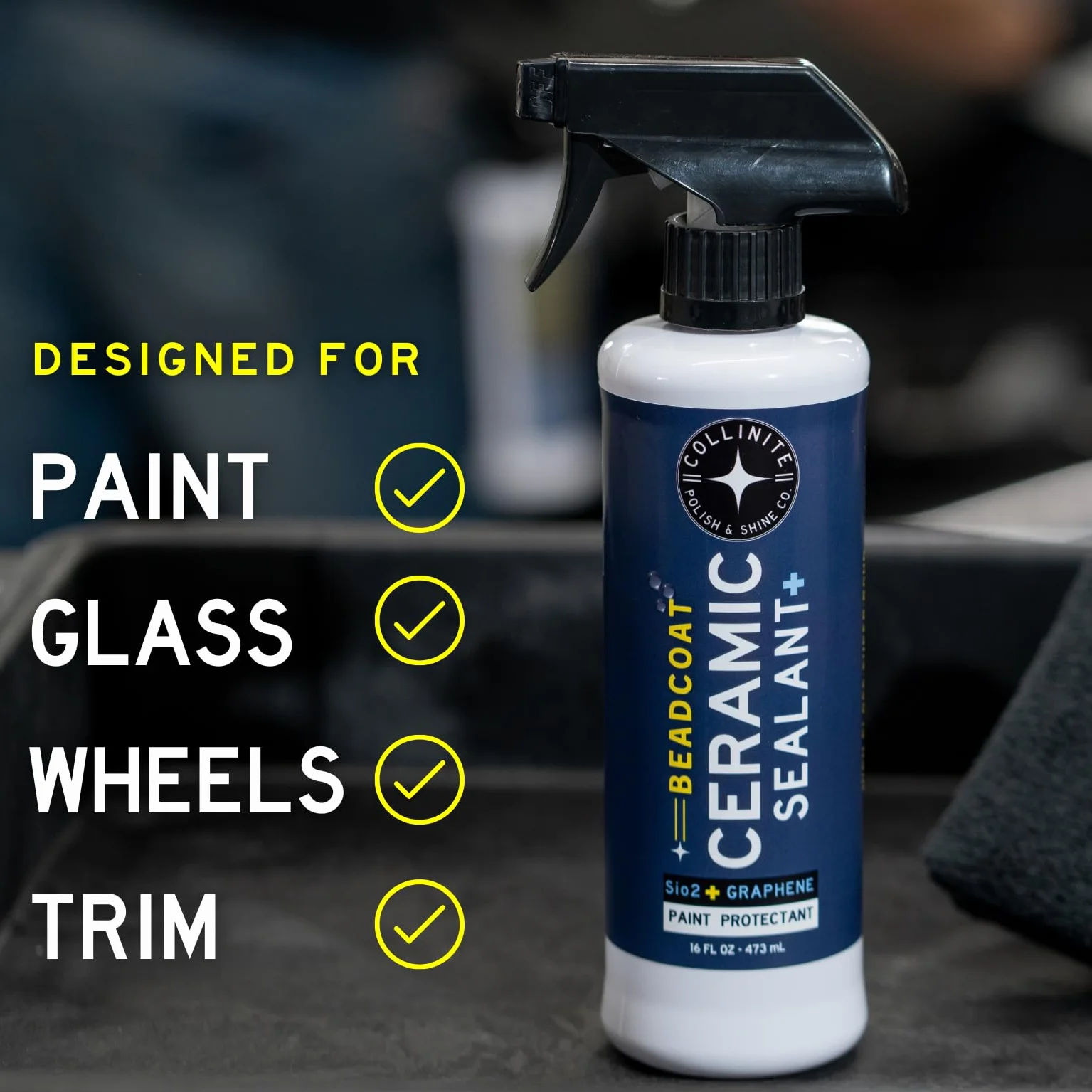 Collinite Beadcoat Mastyk ceramiczny + grafen hydrofobowa ochrona lakieru 473 ml