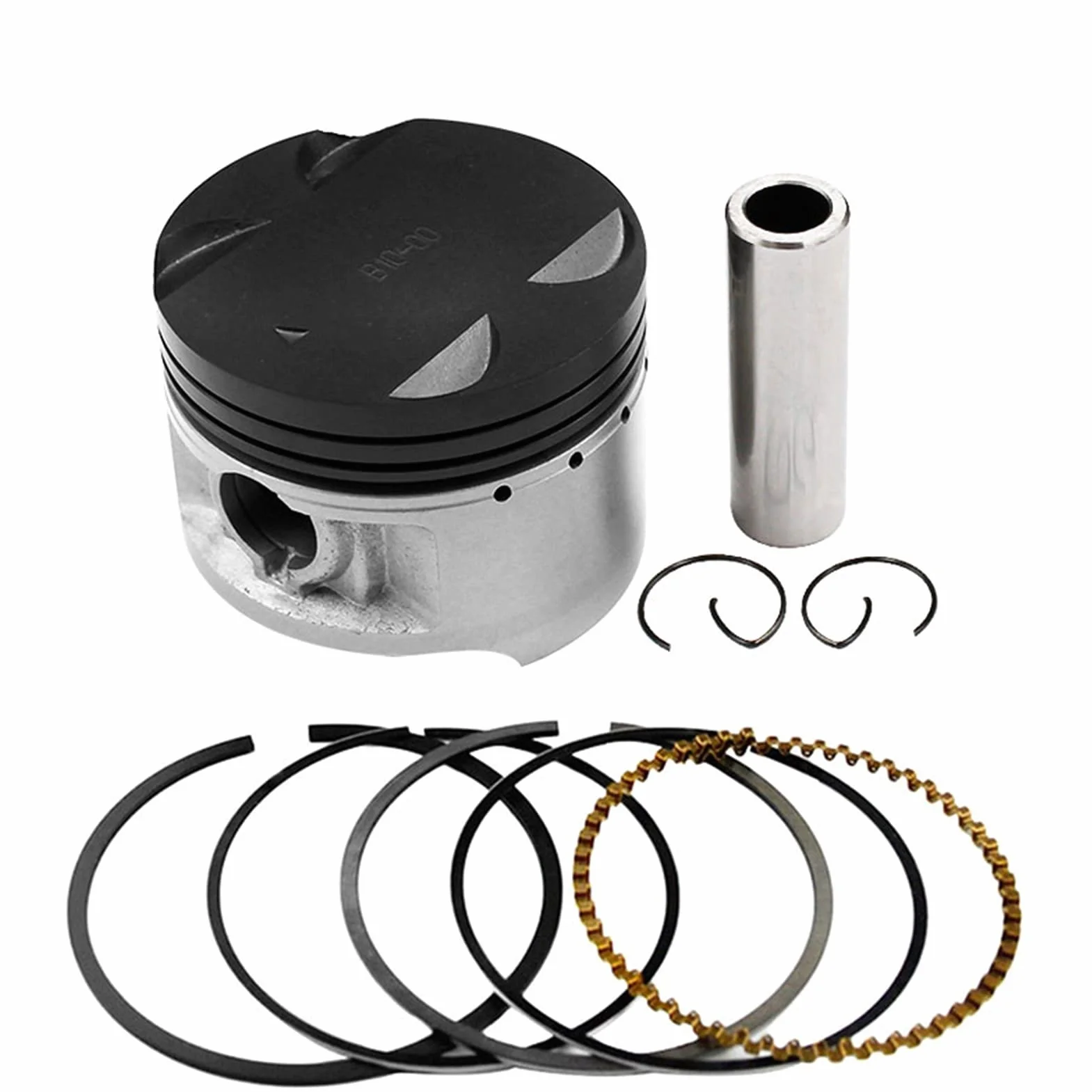 Motocykl 72 mm - 73 mm STD ~ 100 mm zestaw pierścienia tłoka do Suzuki GN250 DR250 GZ250 Marauder TU250 GN DR GZ TU 250 pierścienie tłoków silnika (kolor: STD)