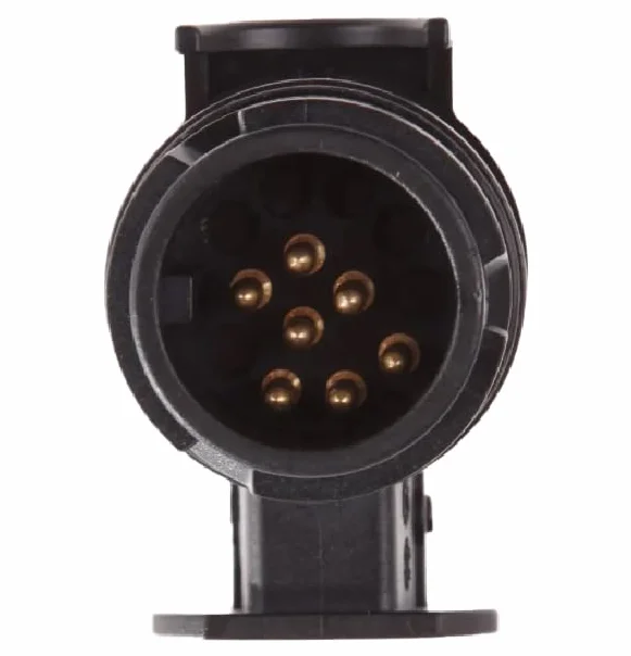 SALPIE Adapter haka holowniczego 13-pinowy na 7 pinów do przyczepy kempingowej ciężarówka Towbar Adapter wtyczka samochodowa złącze konwertera gniazdo wodoodporne 12V