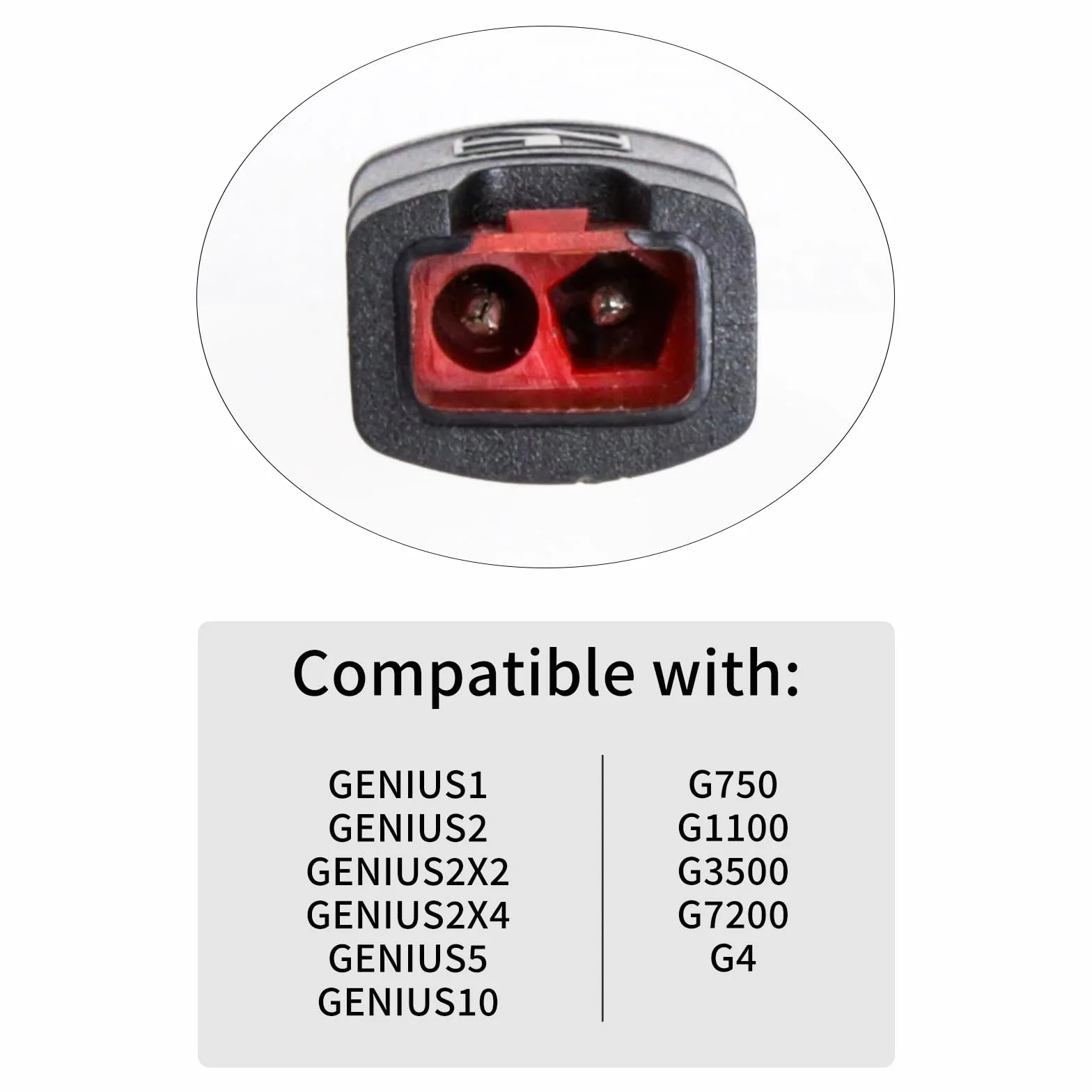 Kyostar Wiązka kabli kompatybilna z NOCO GC008 X-Connect, M10 (3/8 cala) XL
